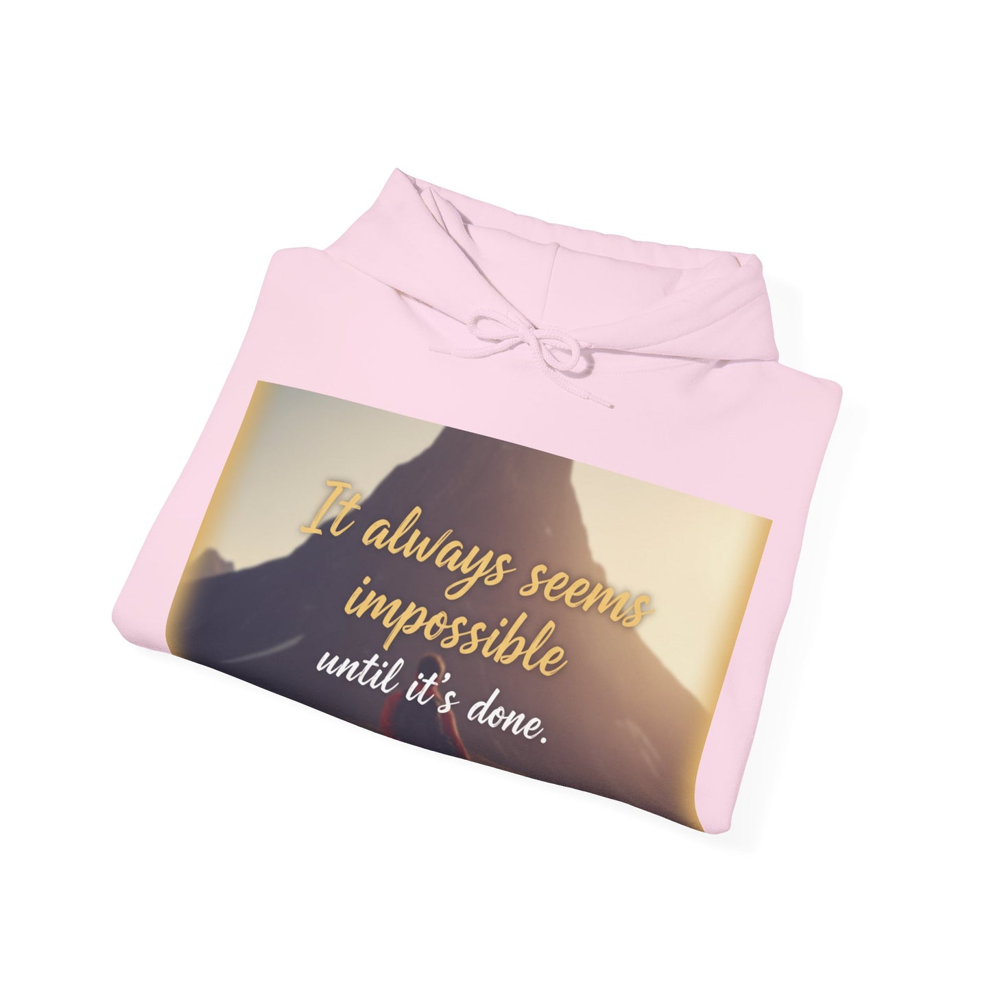 Inspirational Quote Hoodie - Motivational Unisex Sweatshirt for Cozy Inspiration, Gift for Friends, Casual Wear, Affirmations Sweatshirt