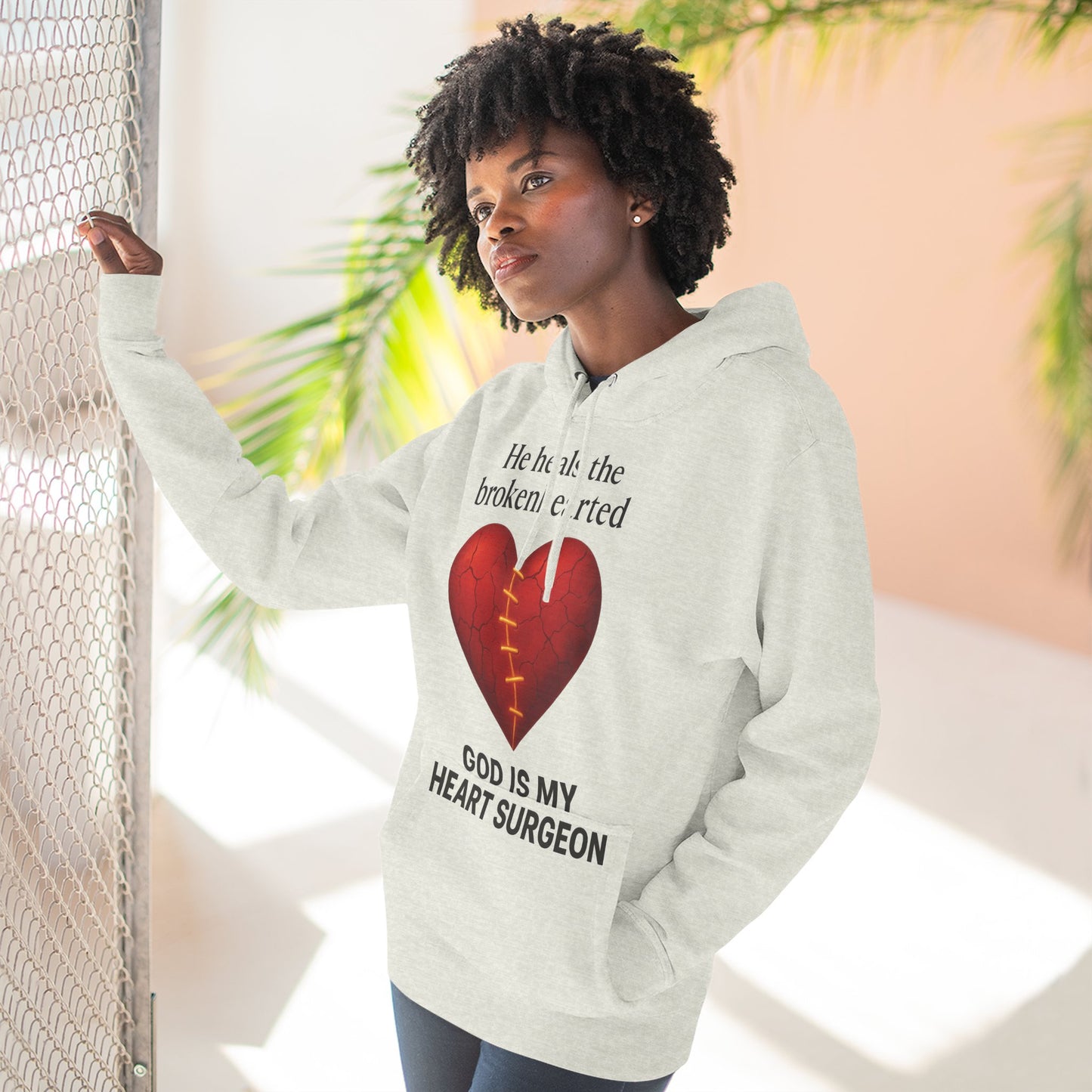 Inspirational Heart Surgeon Hoodie, Cozy Fleece Sweatshirt for Medical Professionals, Perfect Gift for Healthcare Workers, Heartfelt Apparel