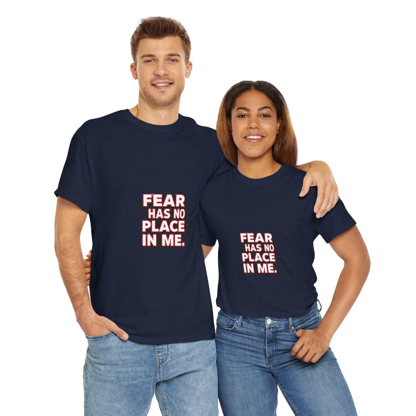 Fear Has No Place in Me Unisex Tee, Motivational T-Shirt for Confidence, Inspirational Gift, Casual Wear, Self-Love Apparel, [...]