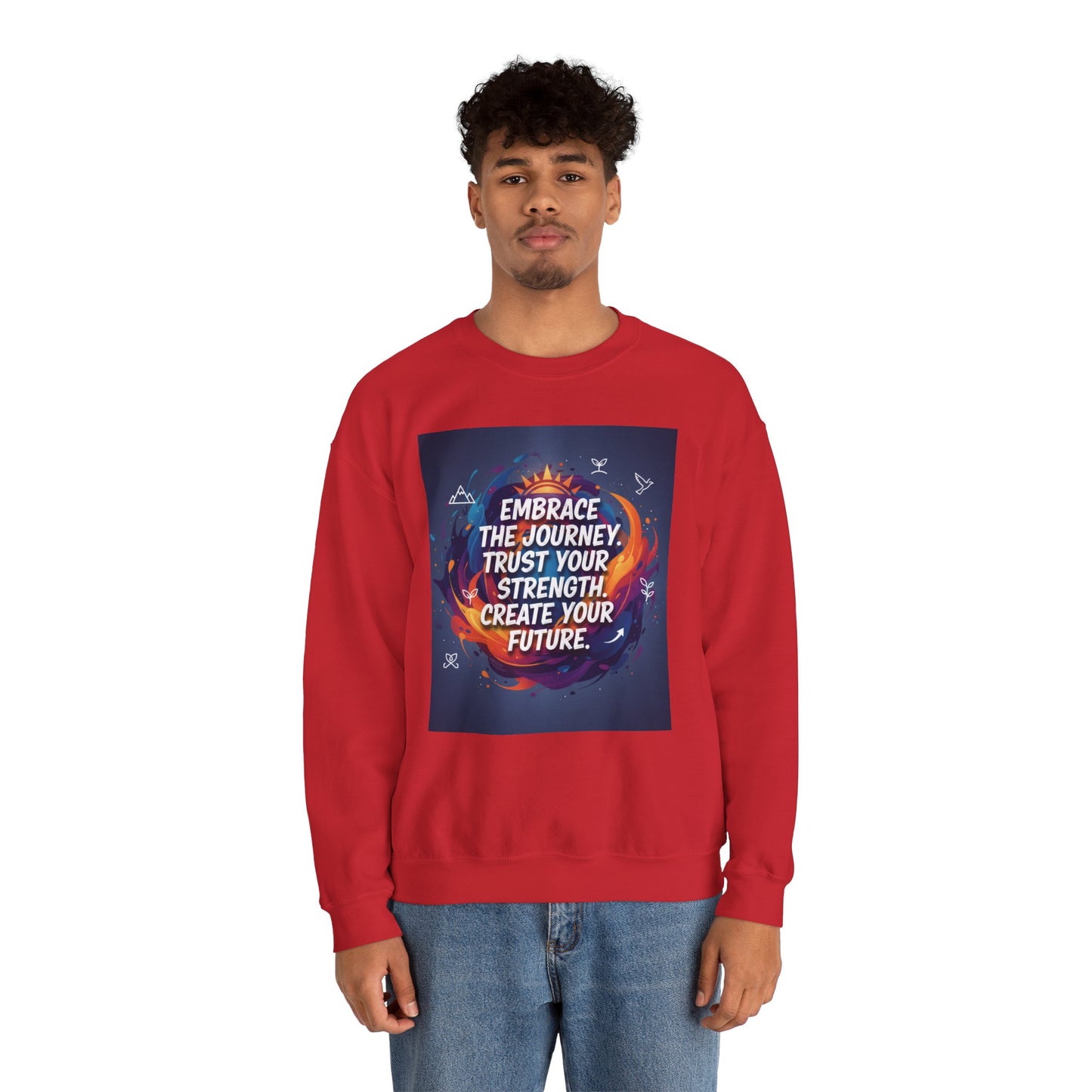 Inspirational Crewneck Sweatshirt - Embrace the Journey, Trust Your Strength, Cozy Gift for Motivation, Unisex Sweatshirt for [...]