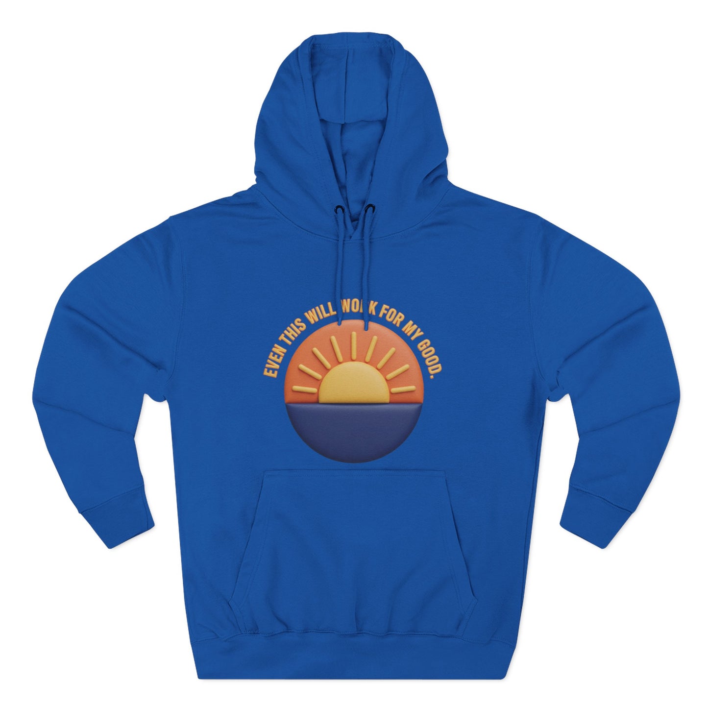 Sunny Vibes Fleece Hoodie - Cozy Sweatshirt for Warm Days, Casual Wear, Weekend Fun, Outdoor Adventures, Gift for Nature Lovers