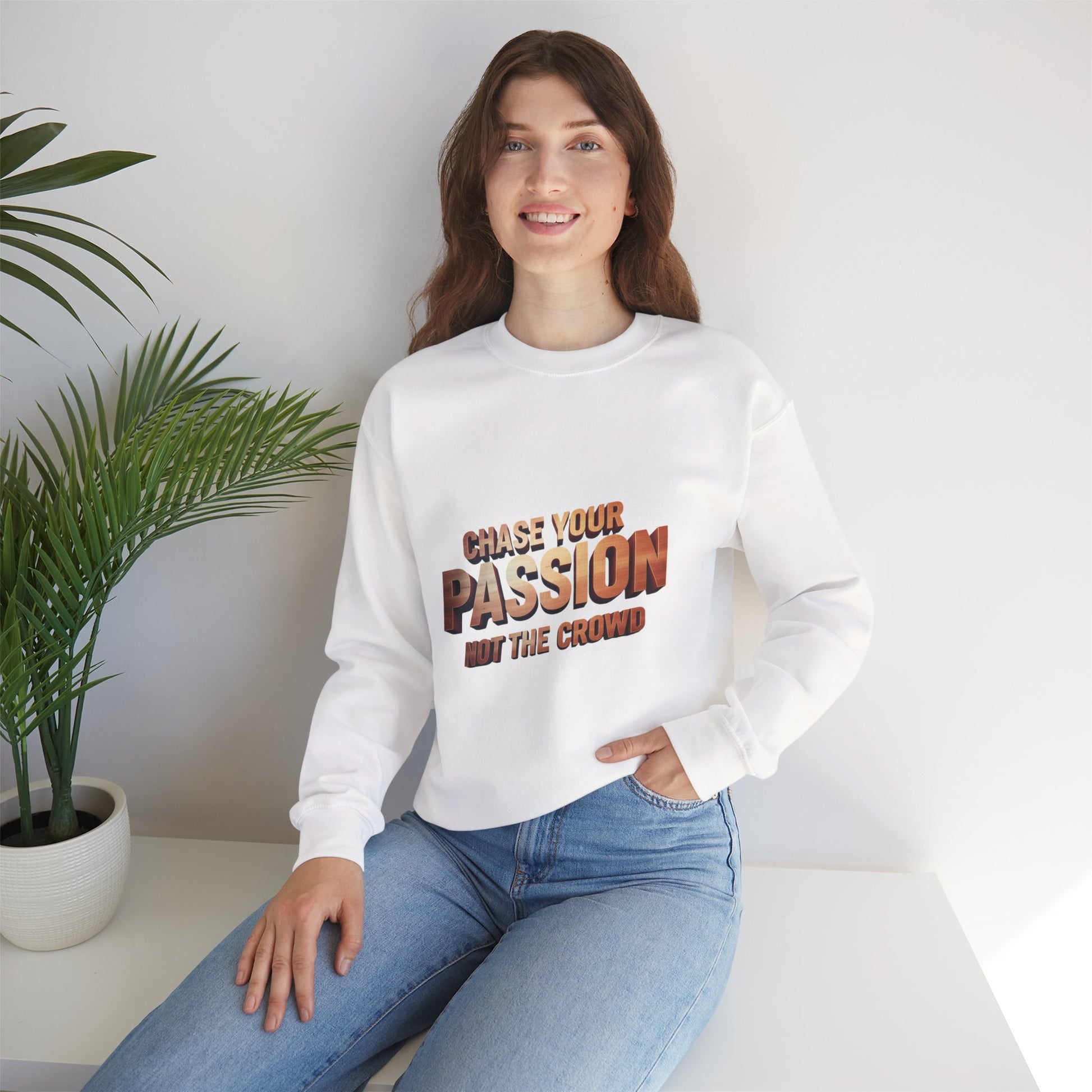 Chase Your Passion Crewneck Sweatshirt