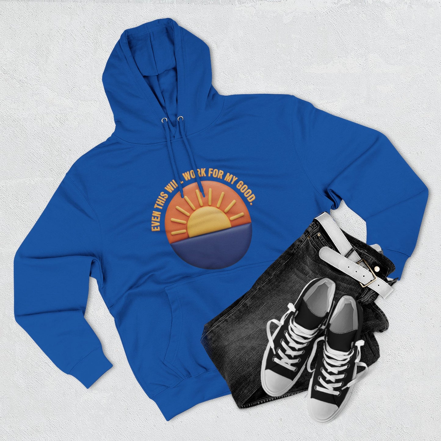 Sunny Vibes Fleece Hoodie - Cozy Sweatshirt for Warm Days, Casual Wear, Weekend Fun, Outdoor Adventures, Gift for Nature Lovers