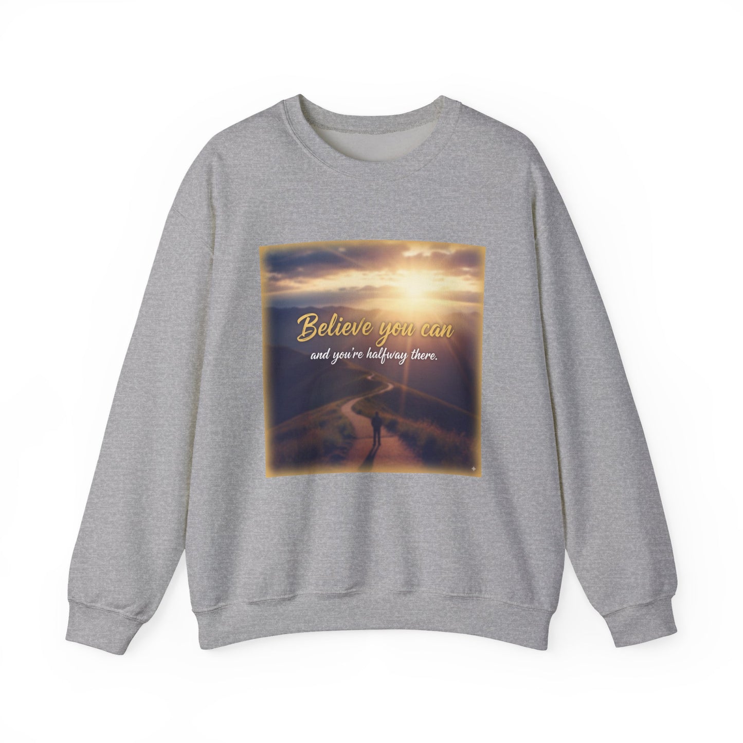 Inspiring Quote Crewneck Sweatshirt