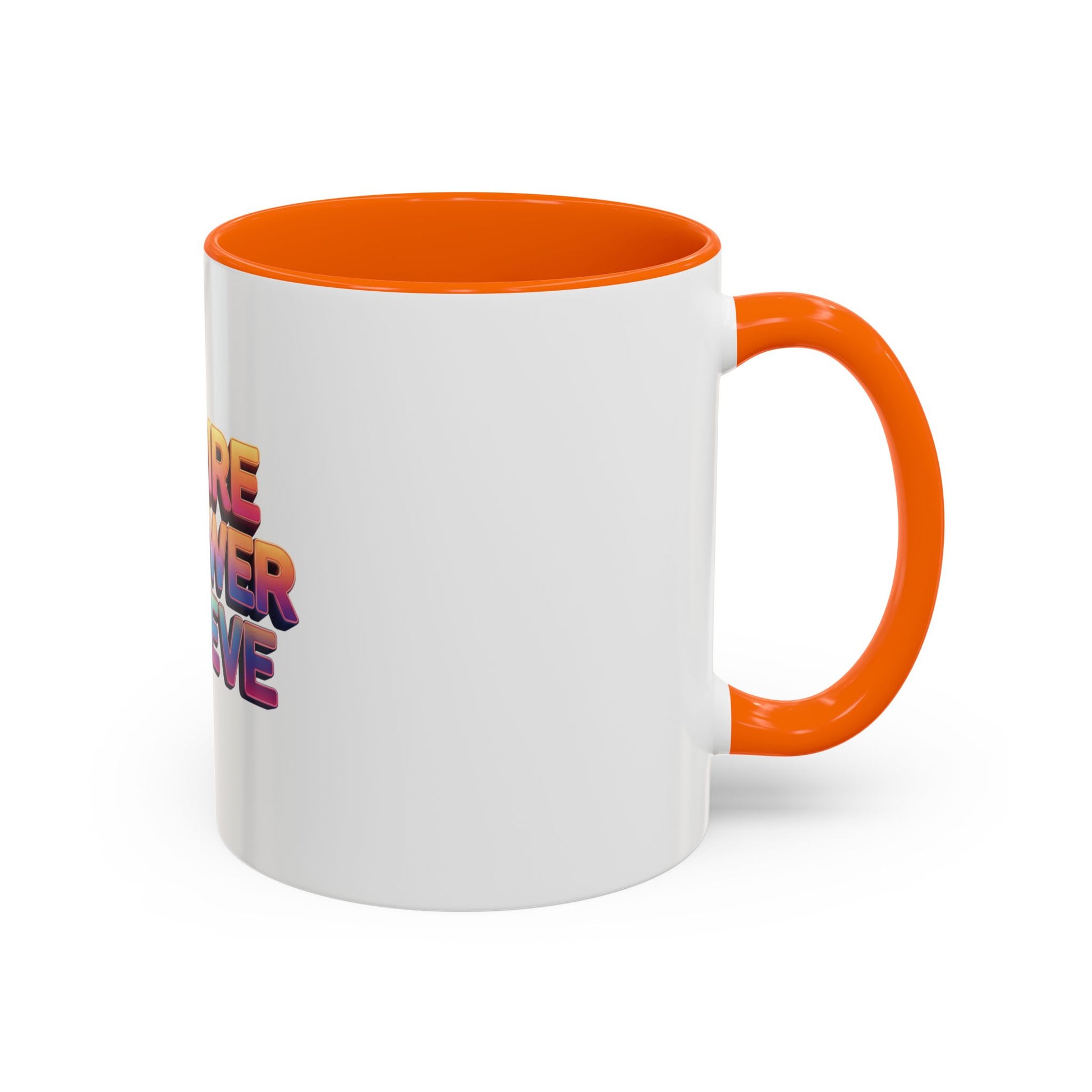 accented ceramic coffee mug