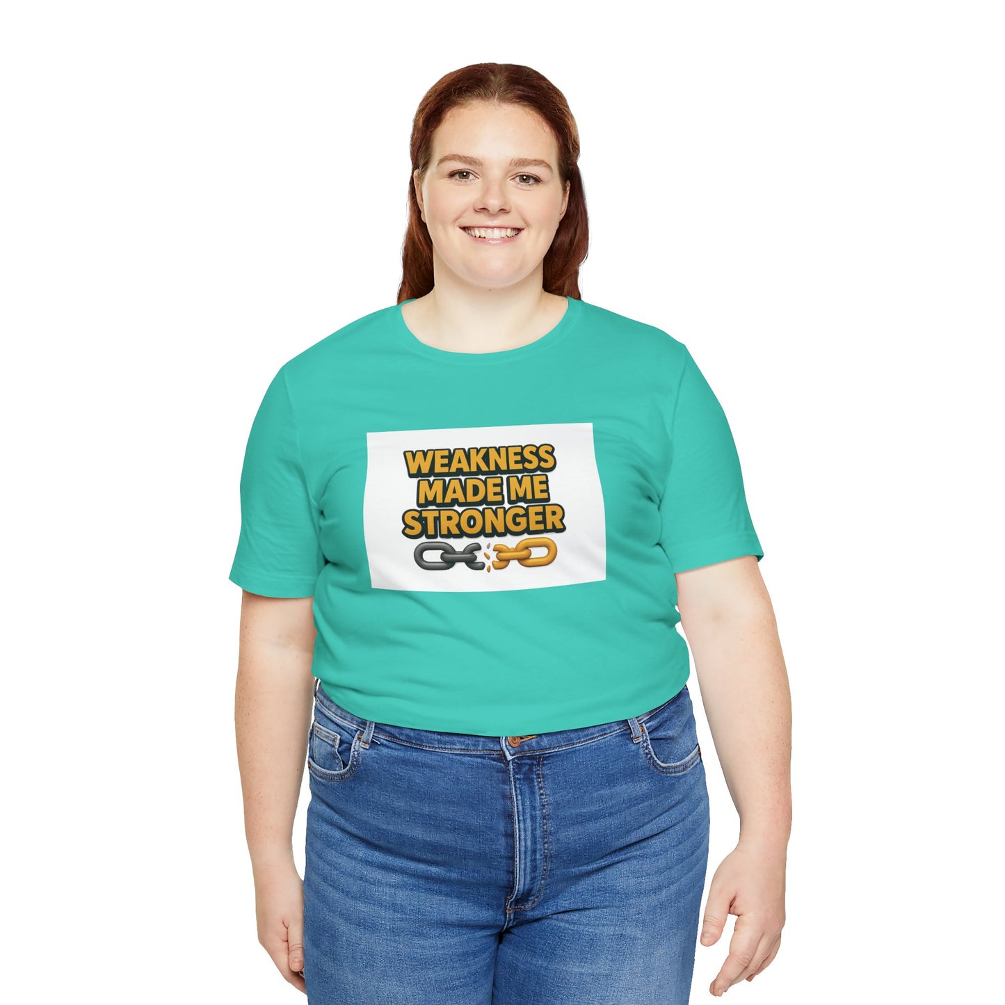 Empowering Strength Tee - Unisex Jersey Short Sleeve Tee, Motivational Shirt, Workout Apparel, Inspirational Gift, Casual Wear