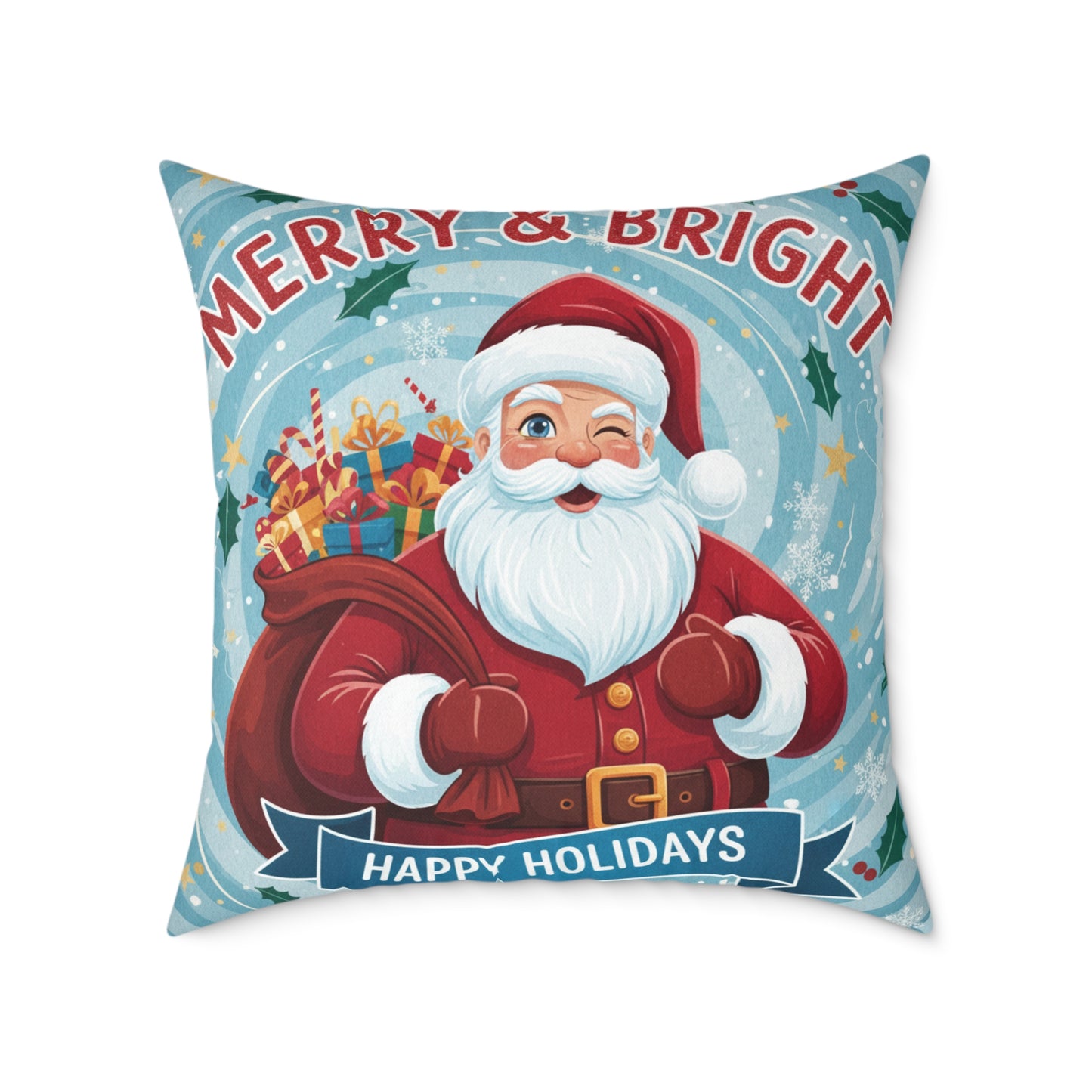 Square Poly Canvas Pillow