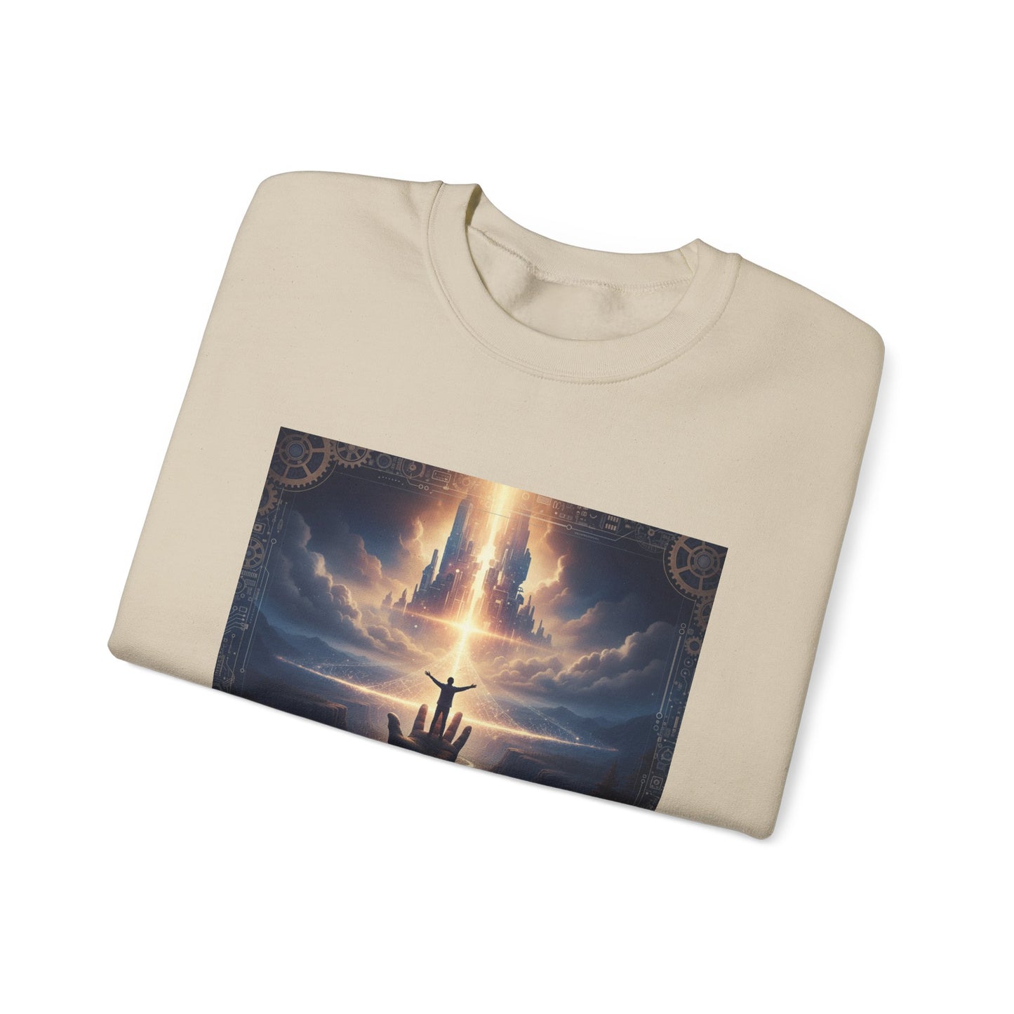 Inspirational Crewneck Sweatshirt, Motivational Gift, Unisex Sweater for Dreamers, Cozy Relaxed Fit, Positive Affirmation Apparel