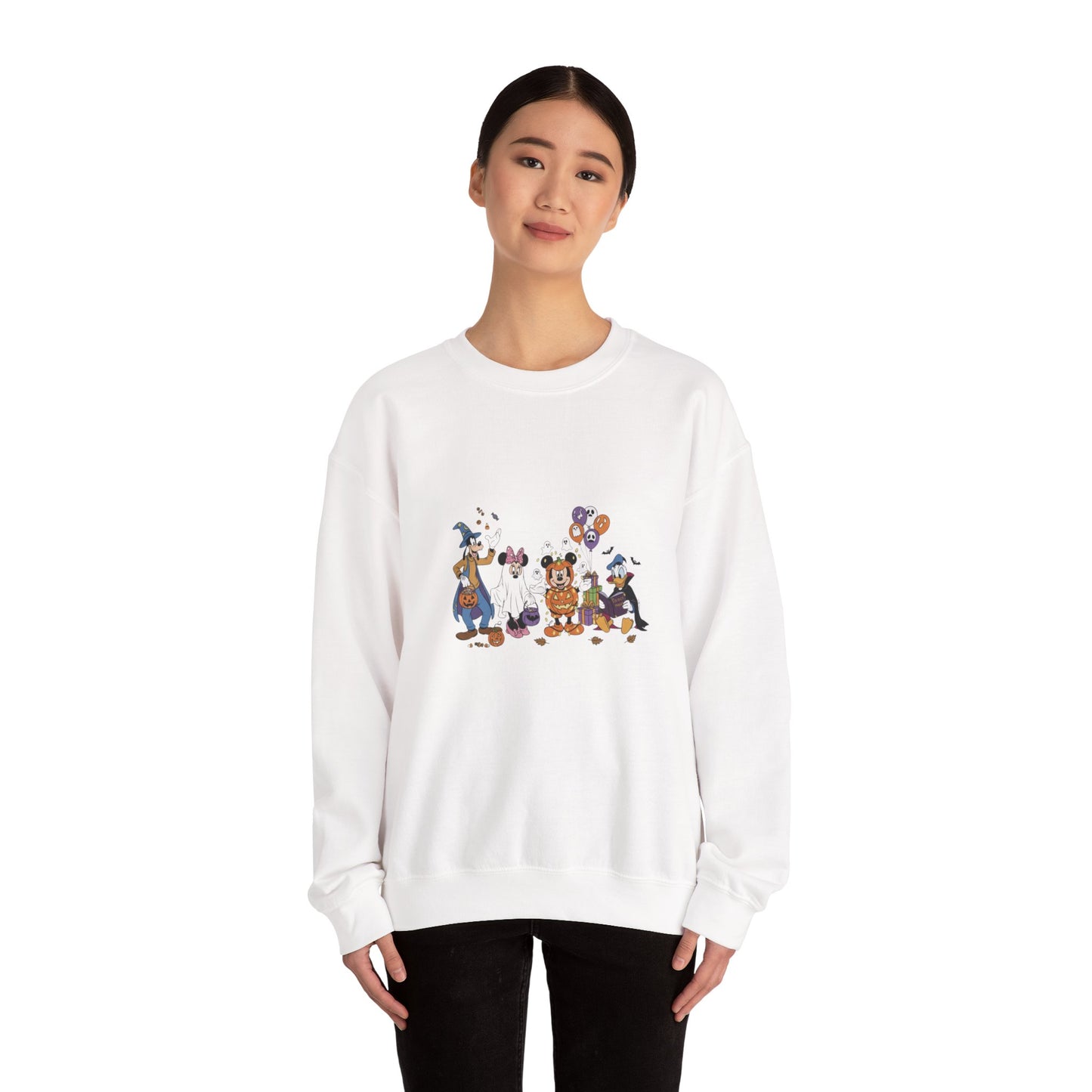 Whimsical Character Sweatshirt, Unisex Crewneck, Cozy Gift, Disney-Inspired, Fun Apparel, Perfect for Birthdays