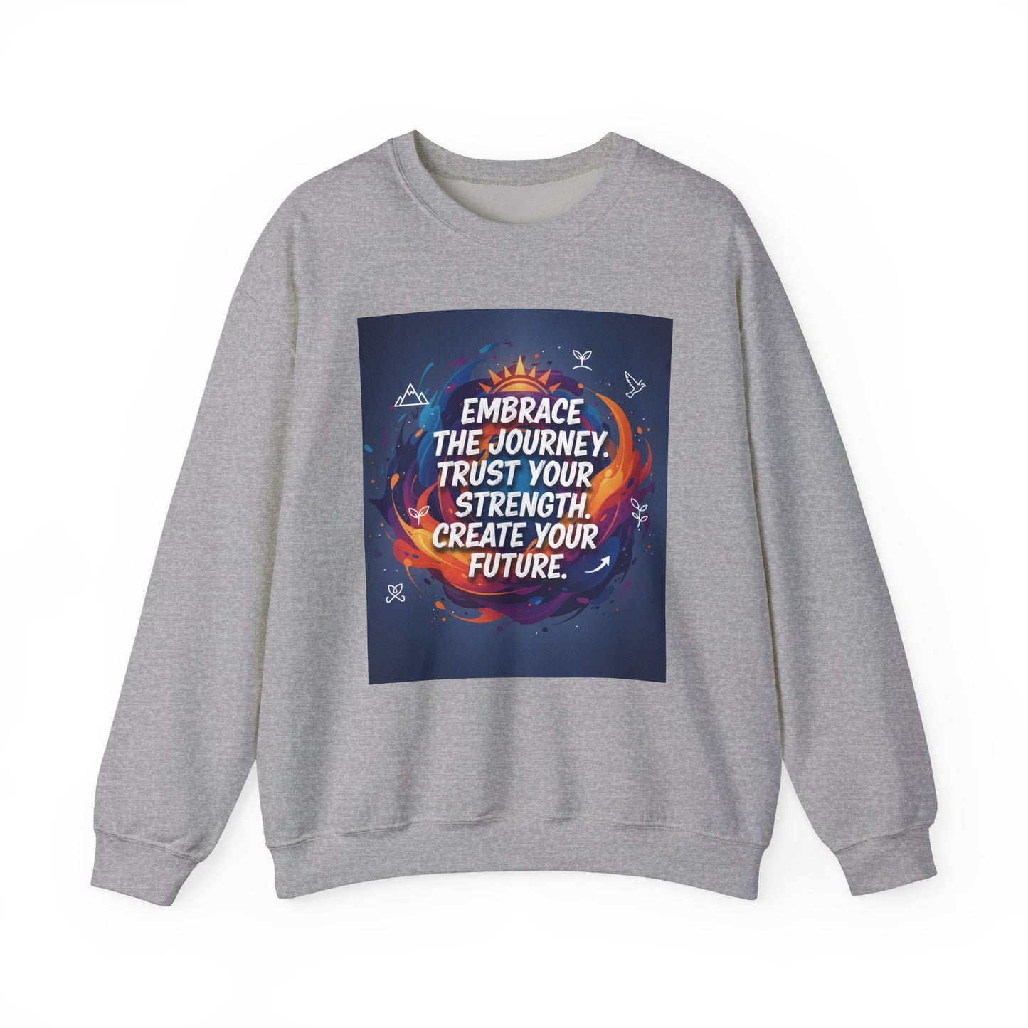 Inspirational Crewneck Sweatshirt - Embrace the Journey, Trust Your Strength, Cozy Gift for Motivation, Unisex Sweatshirt for [...]