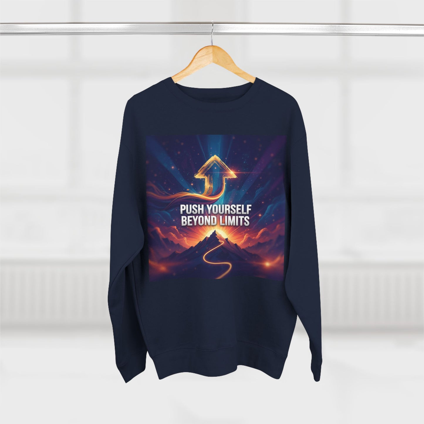 Motivational Unisex Crewneck Sweatshirt | Inspirational Gift, Cozy Casual Wear, Fitness Apparel, Uplifting Sweatshirt, Self-Care Fashion