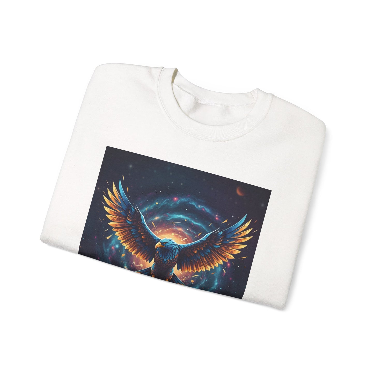 Cosmic Inspirational Sweatshirt - Rise, Grind, Conquer, Motivational Apparel, Unisex Crewneck, Casual Wear, Gift for Dreamers