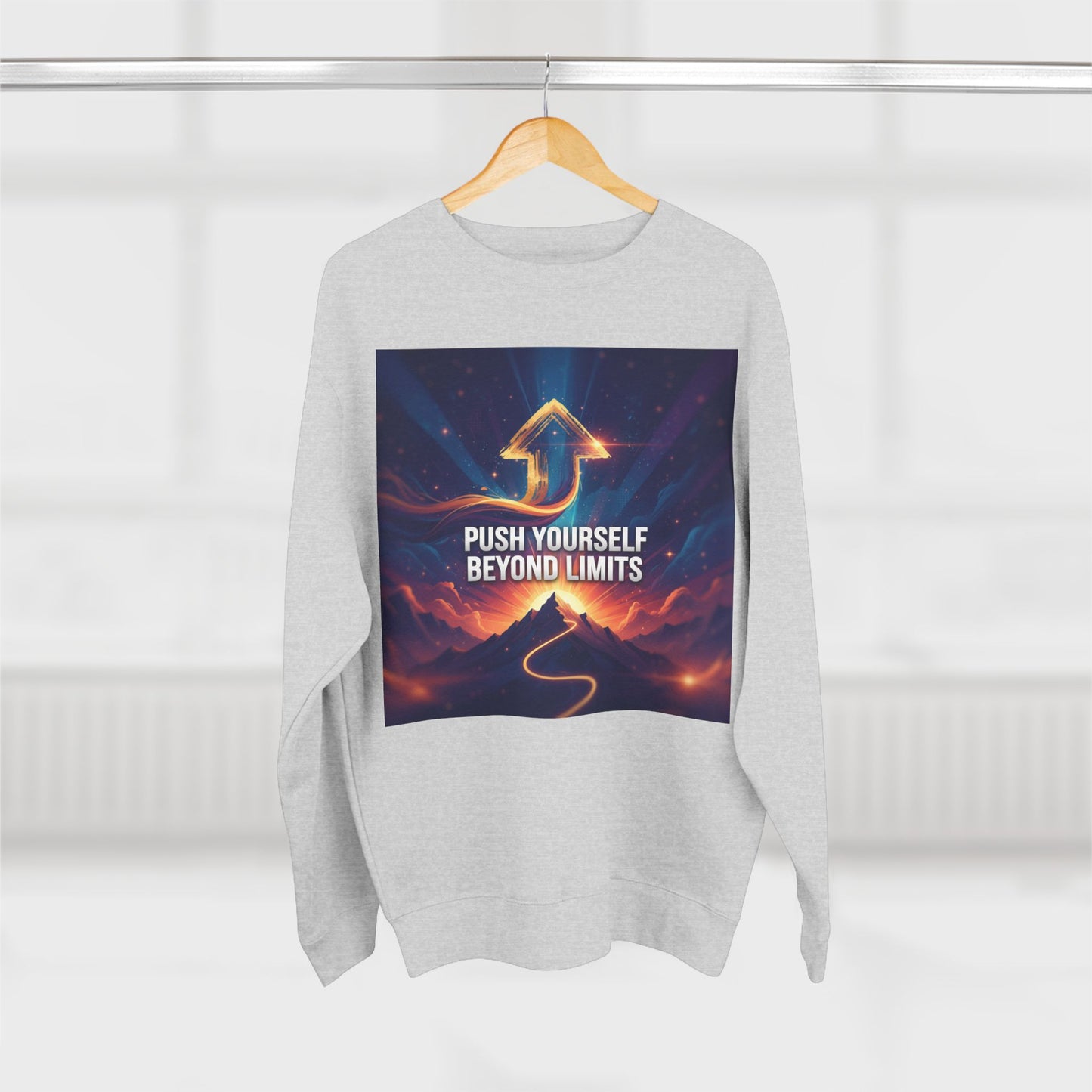 Motivational Unisex Crewneck Sweatshirt | Inspirational Gift, Cozy Casual Wear, Fitness Apparel, Uplifting Sweatshirt, Self-Care Fashion