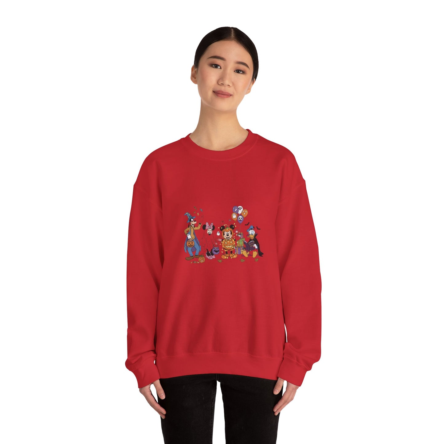 Whimsical Character Sweatshirt, Unisex Crewneck, Cozy Gift, Disney-Inspired, Fun Apparel, Perfect for Birthdays
