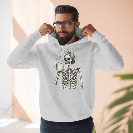 Spooky Skeleton Fleece Hoodie