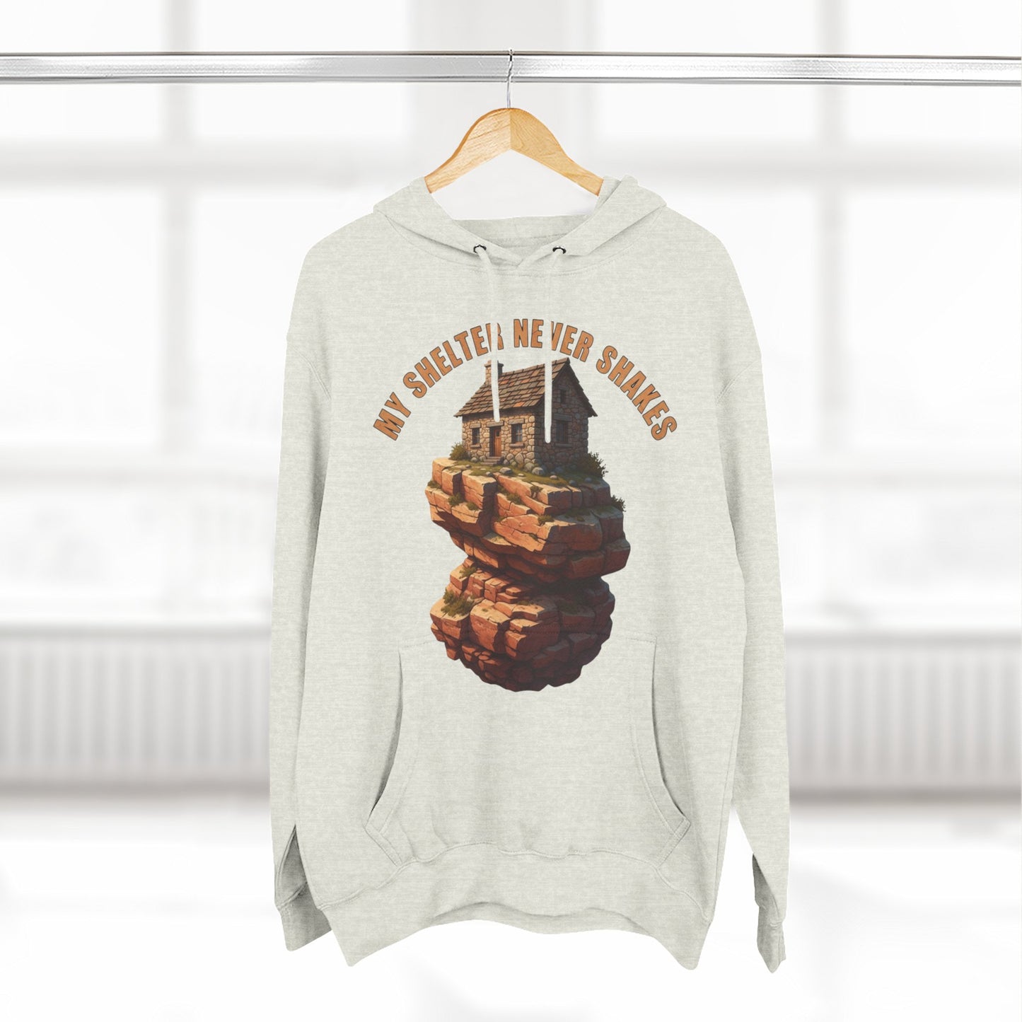 Cozy Three-Panel Fleece Hoodie, Relaxed Fit Pullover, Casual Layer, Outdoor Adventure Wear, Perfect Gift for Nature Lovers, Cozy Fall [...]