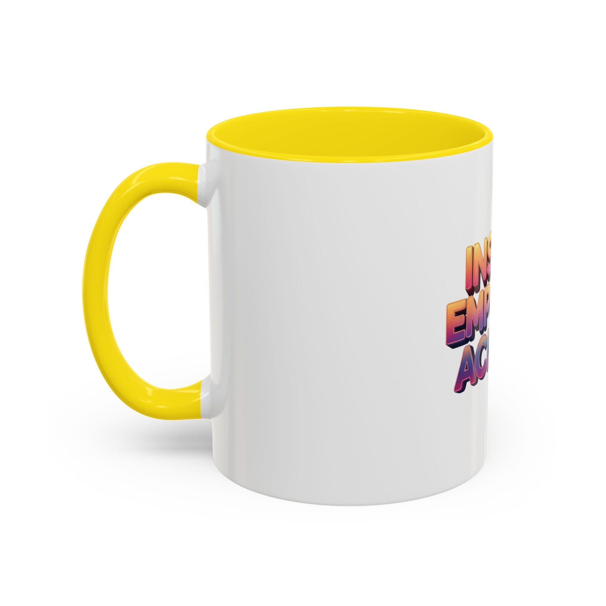 accented ceramic coffee mug