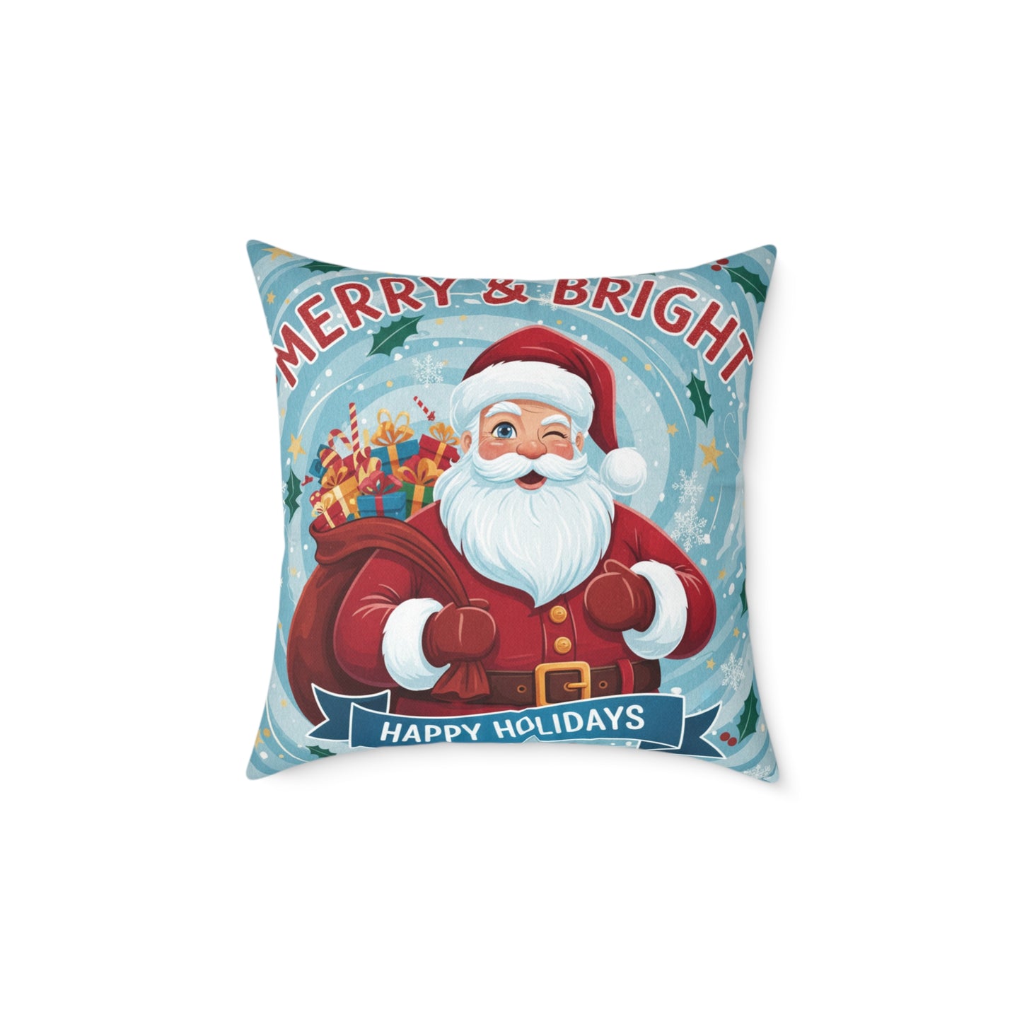 Square Poly Canvas Pillow