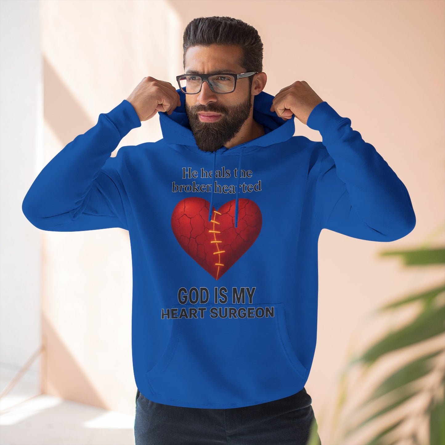 Inspirational Heart Surgeon Hoodie, Cozy Fleece Sweatshirt for Medical Professionals, Perfect Gift for Healthcare Workers, Heartfelt Apparel