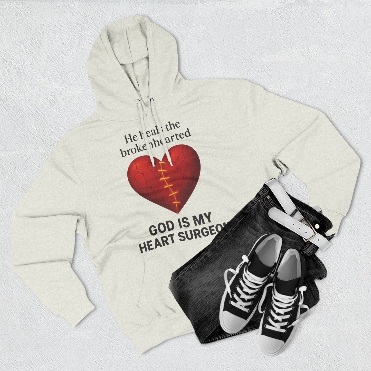 Inspirational Heart Surgeon Hoodie, Cozy Fleece Sweatshirt for Medical Professionals, Perfect Gift for Healthcare Workers, Heartfelt Apparel