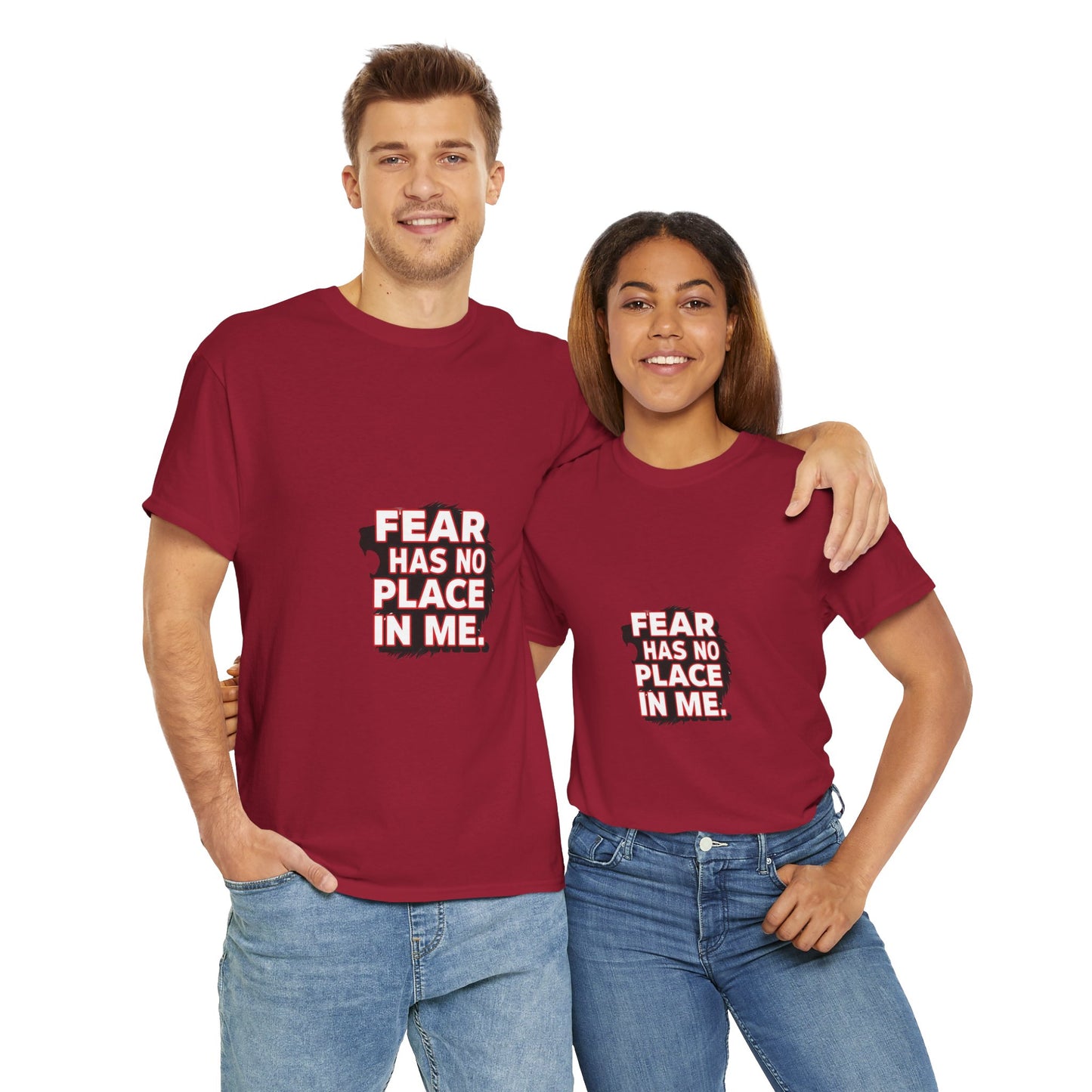 Fear Has No Place in Me Unisex Tee, Motivational T-Shirt for Confidence, Inspirational Gift, Casual Wear, Self-Love Apparel, [...]