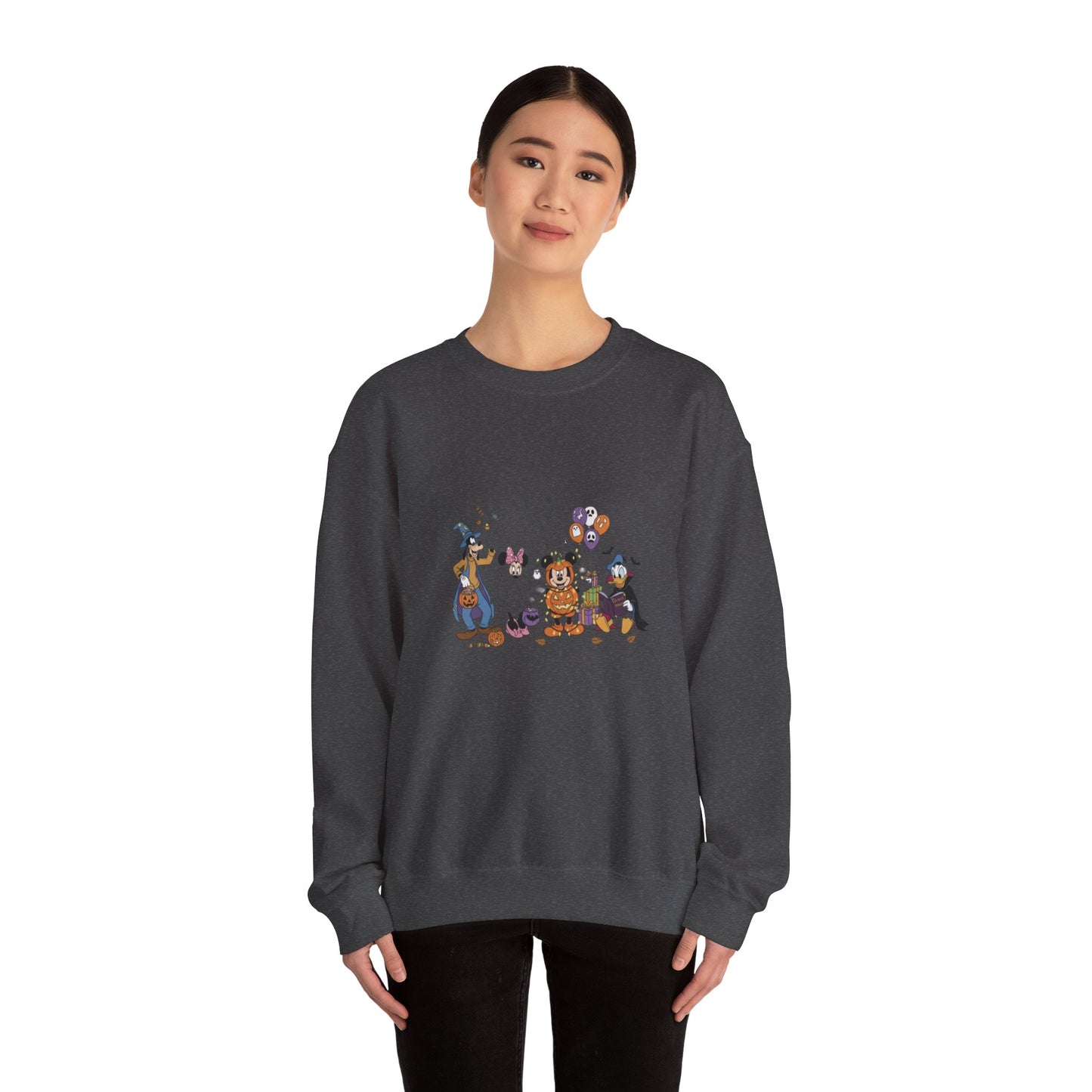 Whimsical Character Sweatshirt, Unisex Crewneck, Cozy Gift, Disney-Inspired, Fun Apparel, Perfect for Birthdays