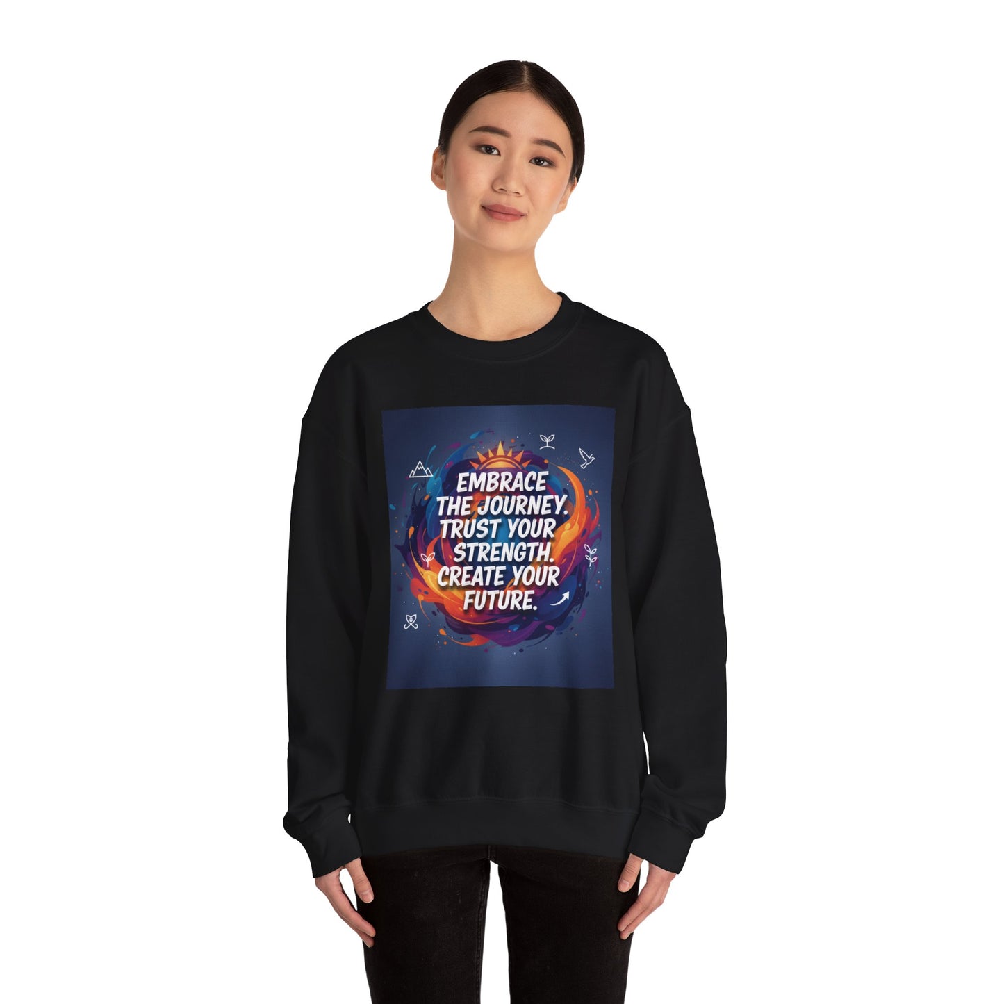 Inspirational Crewneck Sweatshirt - Embrace the Journey, Trust Your Strength, Cozy Gift for Motivation, Unisex Sweatshirt for [...]