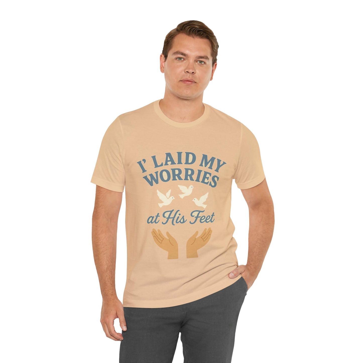 Inspirational Faith T-Shirt, Comfort Tee, Spiritual Gift, Uplifting Apparel, Encouragement Shirt, Casual Everyday Wear
