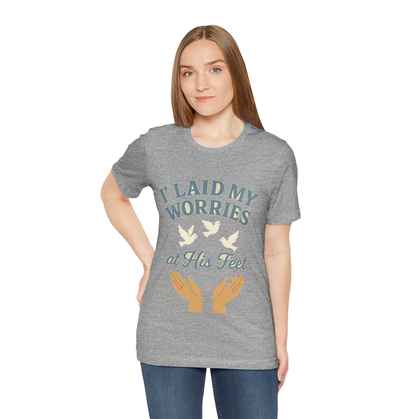 Inspirational Faith T-Shirt, Comfort Tee, Spiritual Gift, Uplifting Apparel, Encouragement Shirt, Casual Everyday Wear