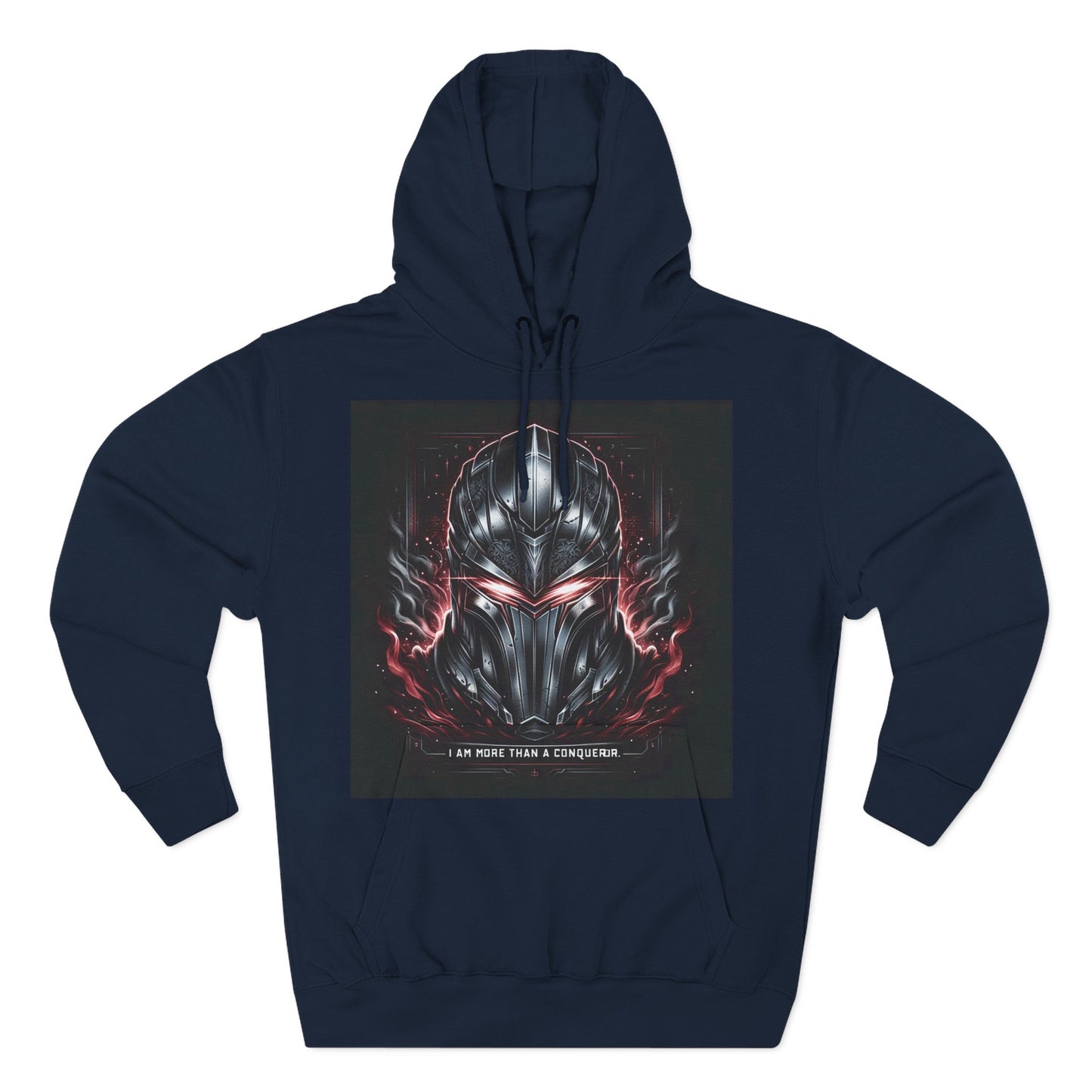 Three-Panel Fleece Hoodie