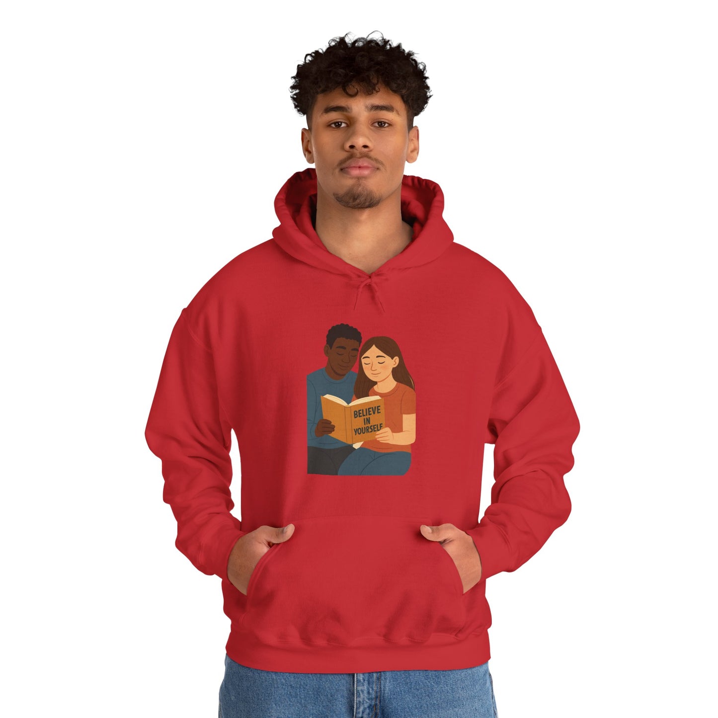Unisex Heavy Blend Hooded Sweatshirt, Cozy Gift for Book Lovers