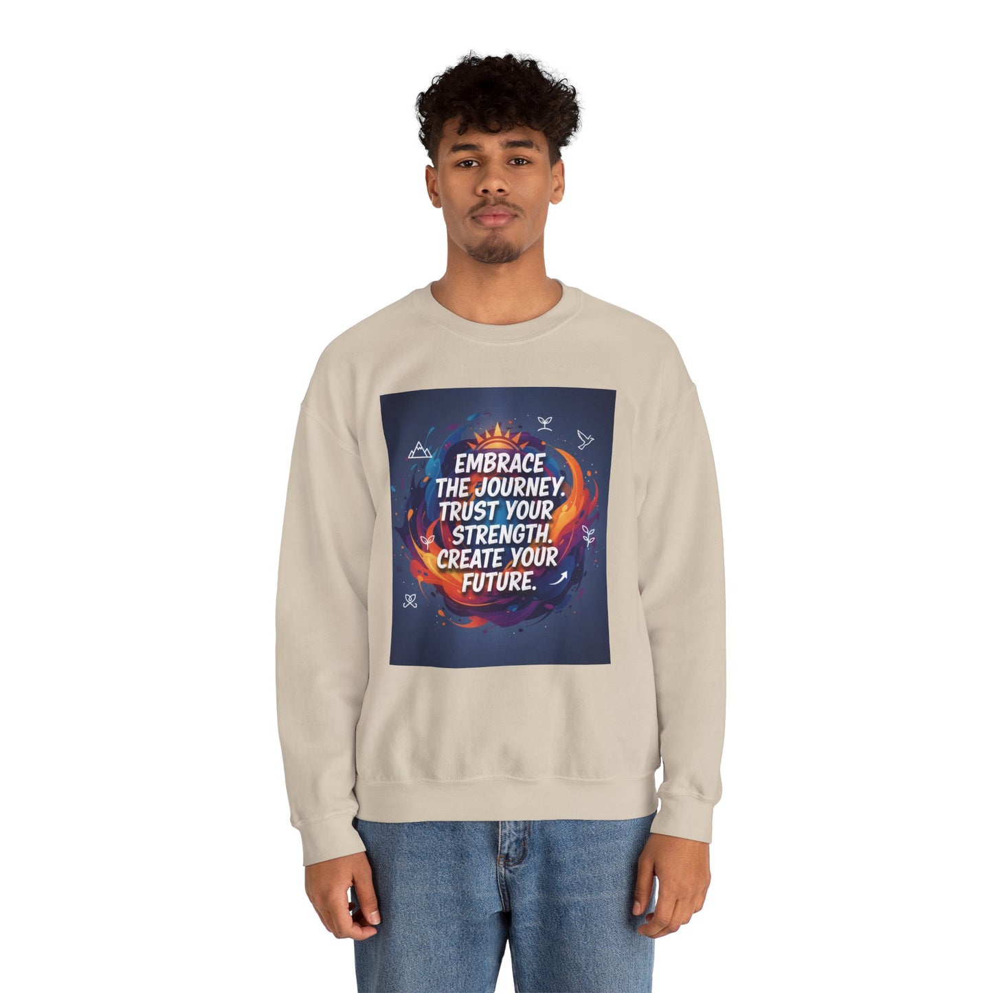 Inspirational Crewneck Sweatshirt - Embrace the Journey, Trust Your Strength, Cozy Gift for Motivation, Unisex Sweatshirt for [...]