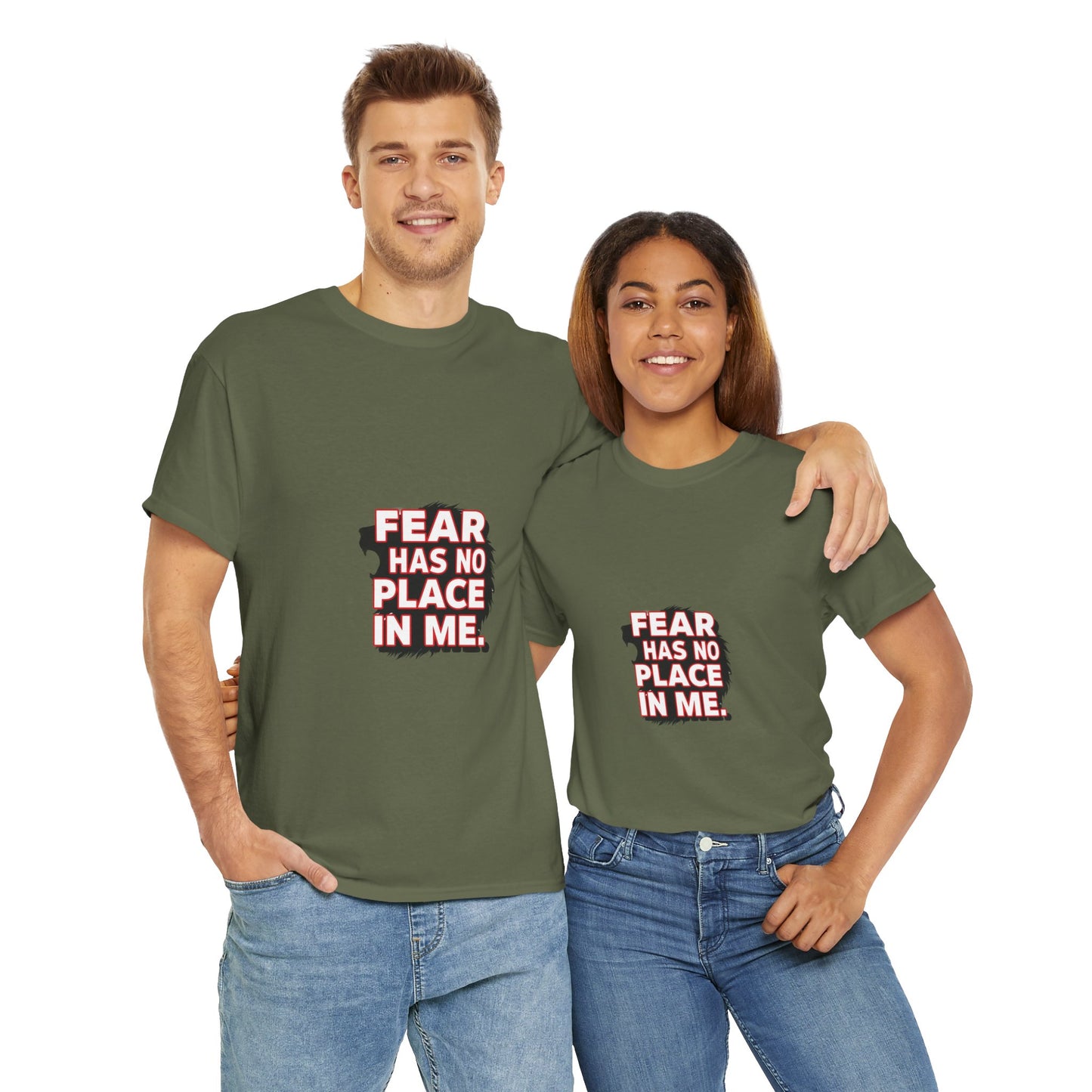 Fear Has No Place in Me Unisex Tee, Motivational T-Shirt for Confidence, Inspirational Gift, Casual Wear, Self-Love Apparel, [...]