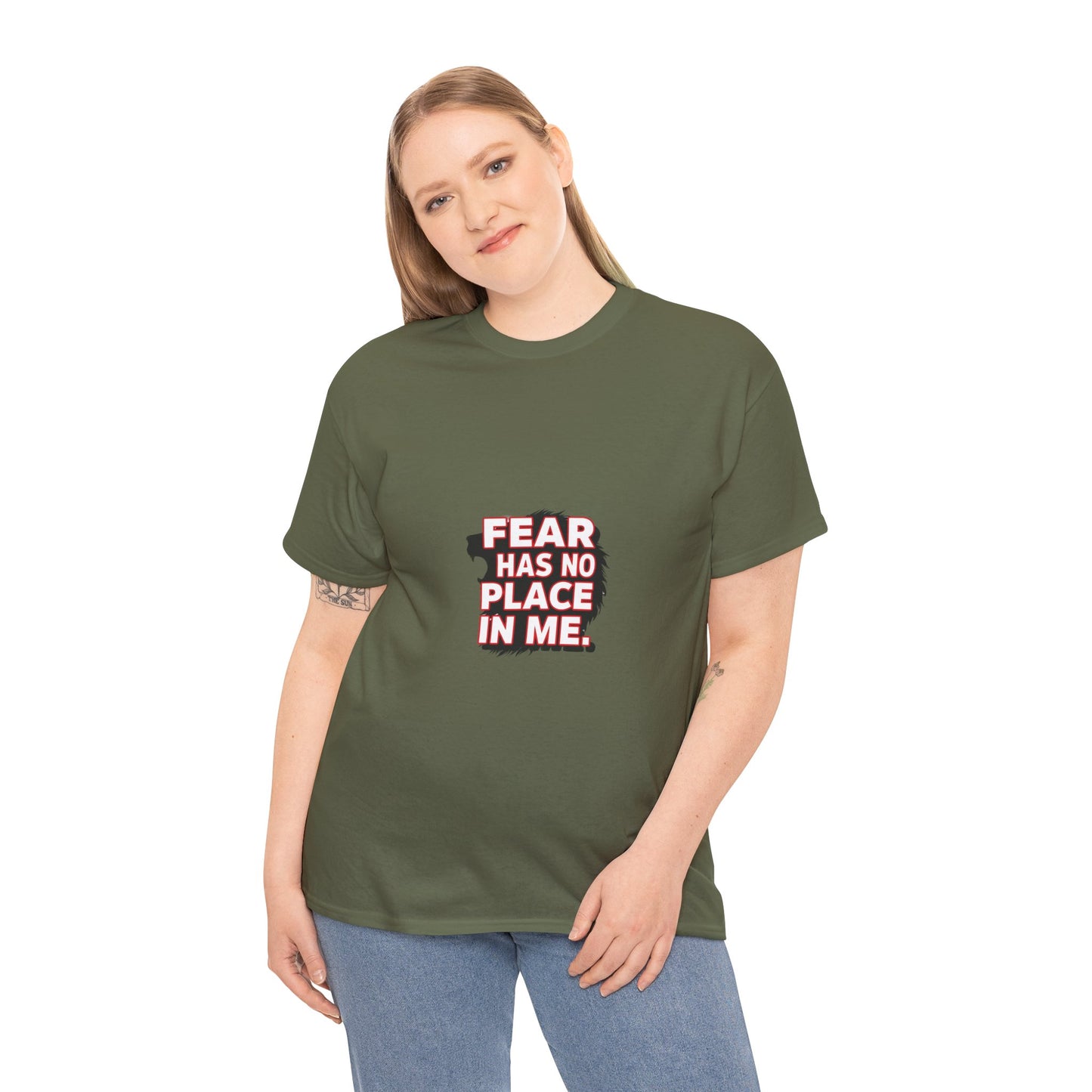 Fear Has No Place in Me Unisex Tee, Motivational T-Shirt for Confidence, Inspirational Gift, Casual Wear, Self-Love Apparel, [...]
