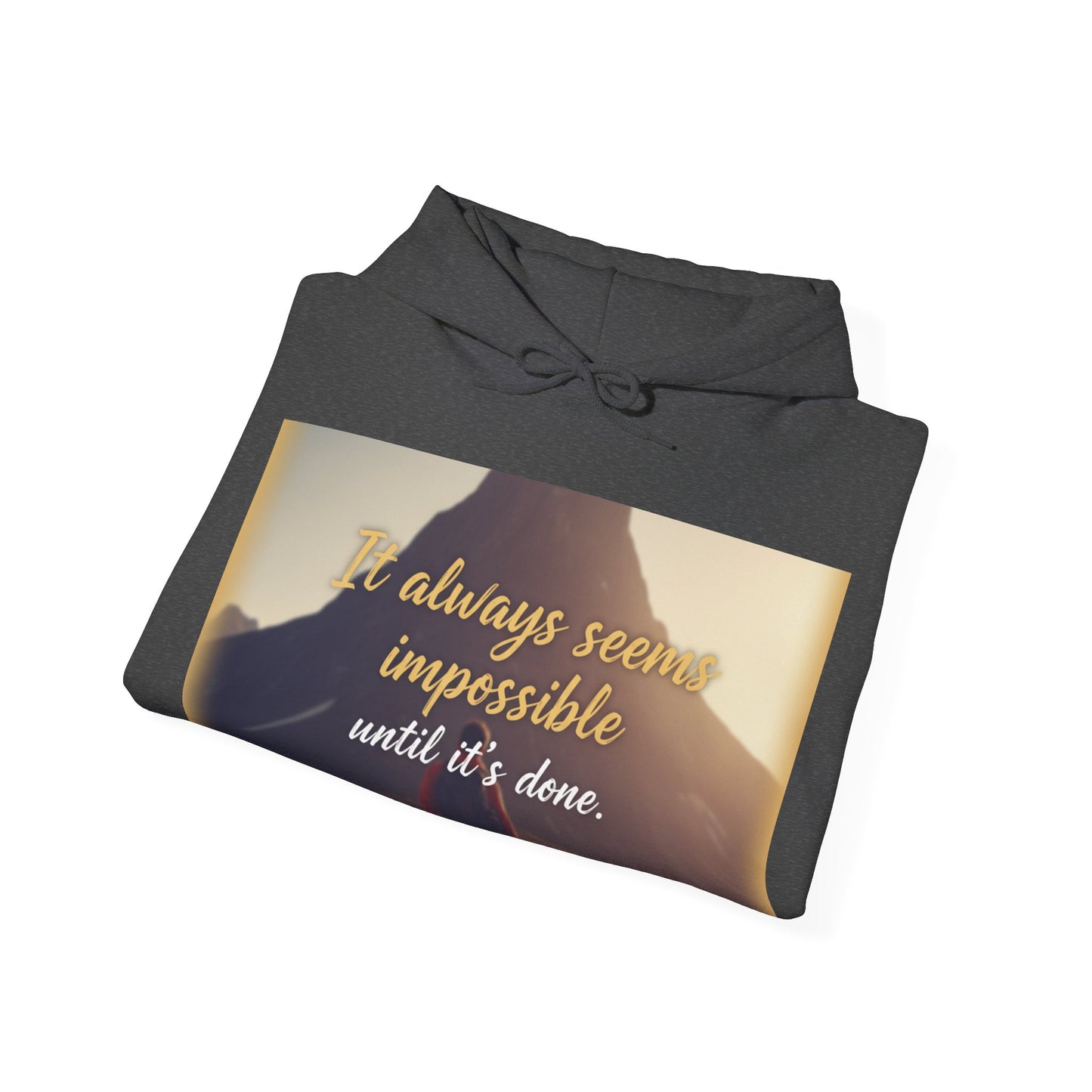 Inspirational Quote Hoodie - Motivational Unisex Sweatshirt for Cozy Inspiration, Gift for Friends, Casual Wear, Affirmations Sweatshirt