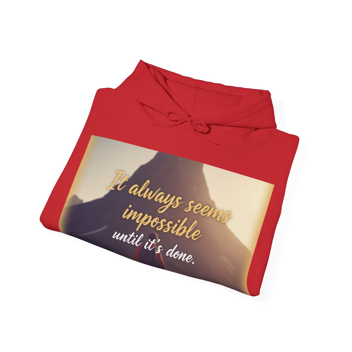 Inspirational Quote Hoodie - Motivational Unisex Sweatshirt for Cozy Inspiration, Gift for Friends, Casual Wear, Affirmations Sweatshirt