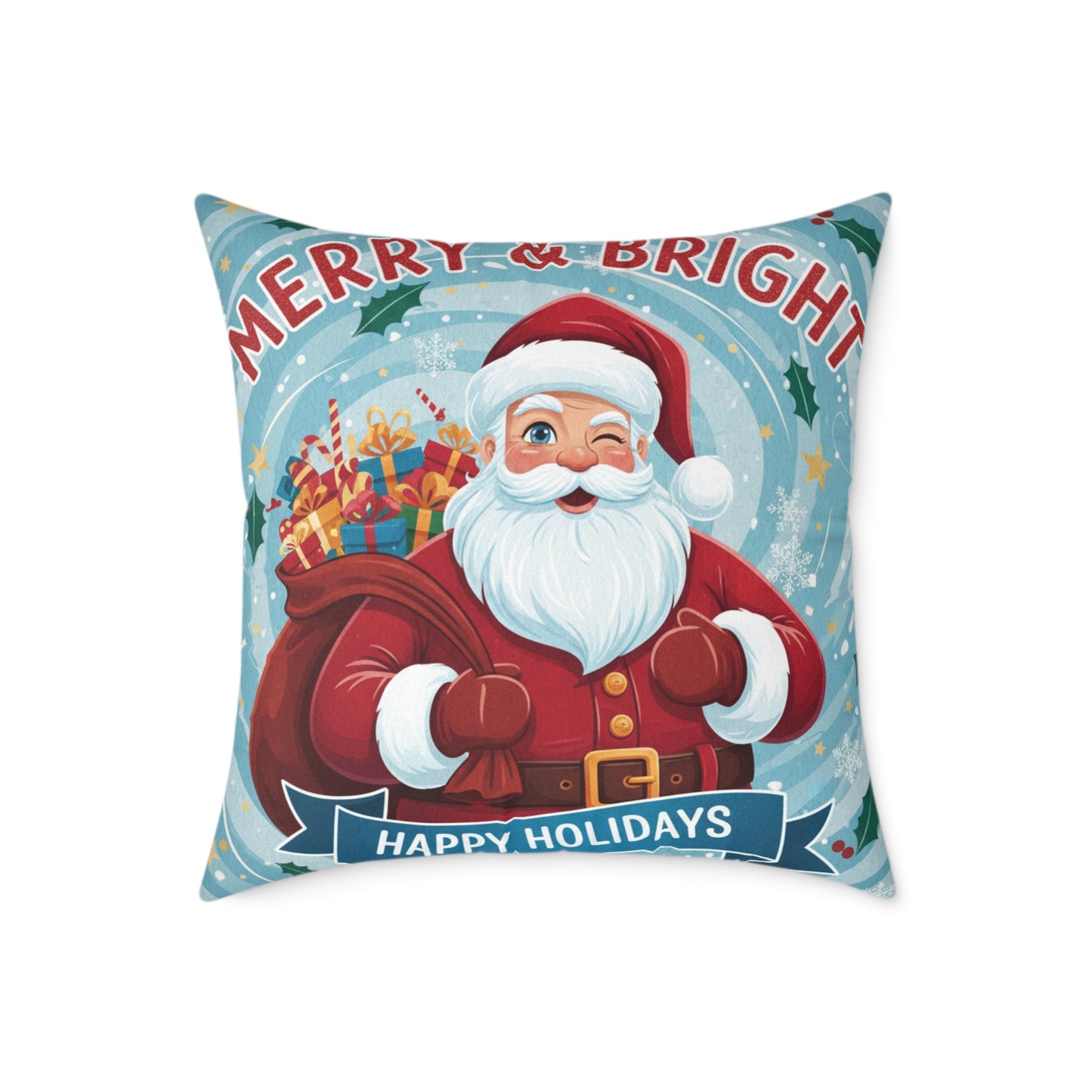 Square Poly Canvas Pillow