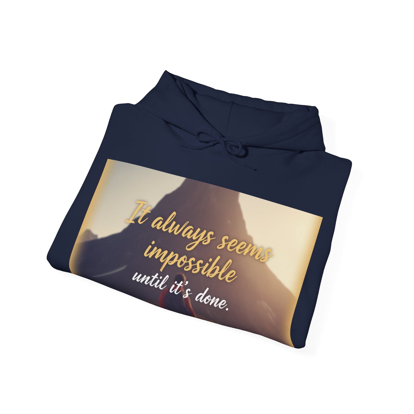 Inspirational Quote Hoodie - Motivational Unisex Sweatshirt for Cozy Inspiration, Gift for Friends, Casual Wear, Affirmations Sweatshirt