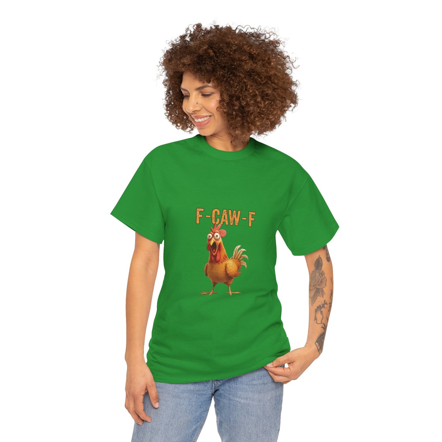 Funny Chicken Graphic T-Shirt, Casual Tee, Gift for Animal Lovers, Quirky Humor Shirt, Farm Theme Apparel
