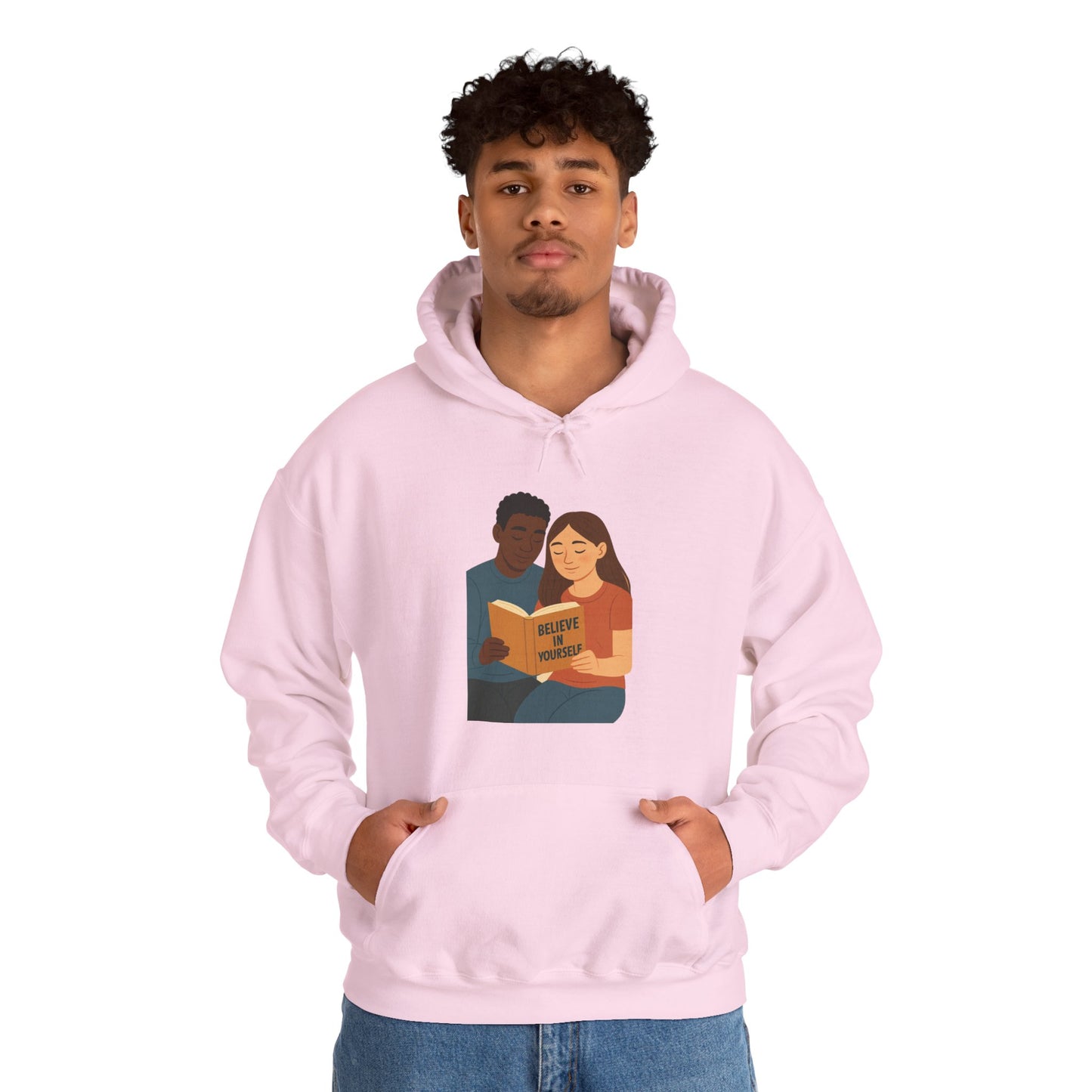 Unisex Heavy Blend Hooded Sweatshirt, Cozy Gift for Book Lovers