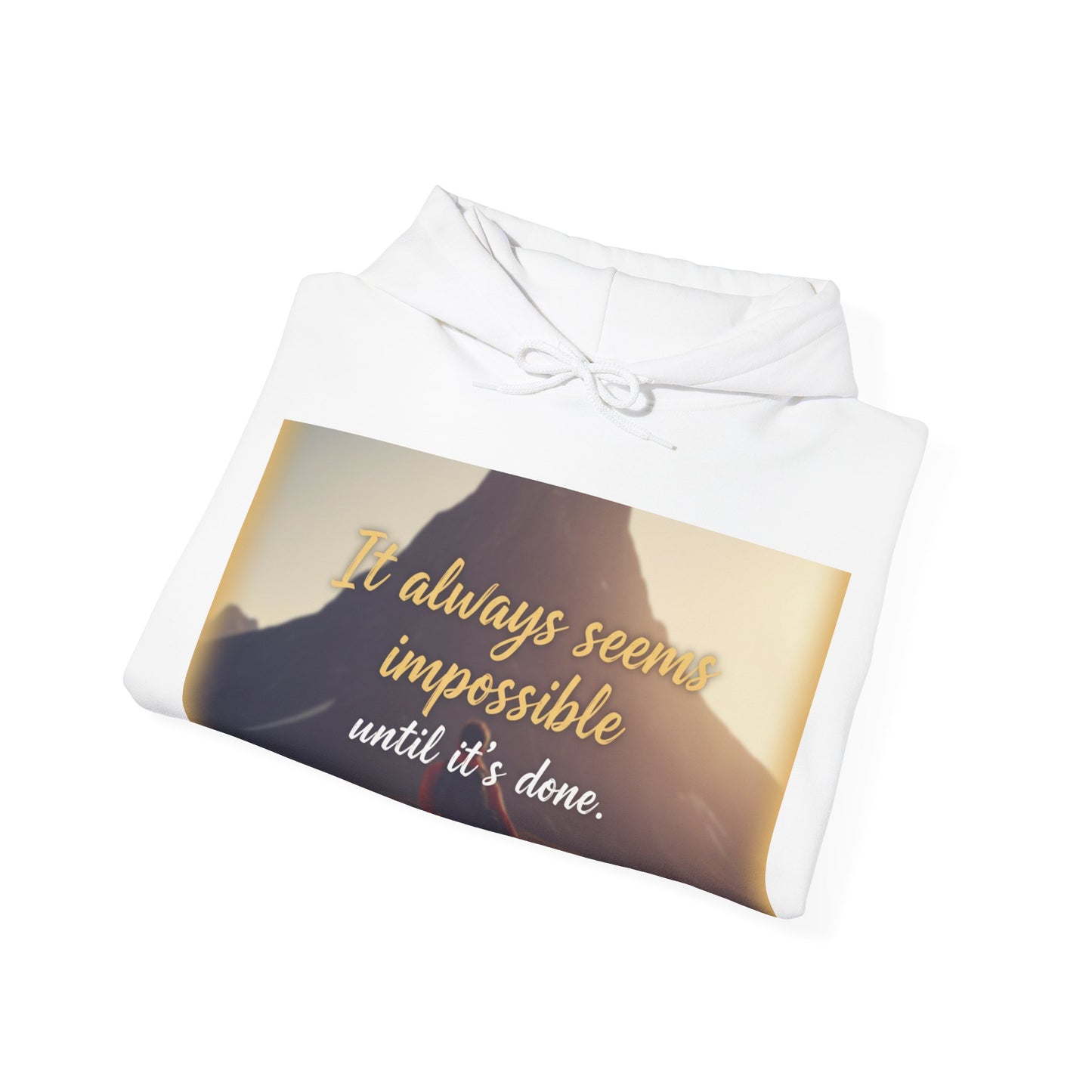 Inspirational Quote Hoodie - Motivational Unisex Sweatshirt for Cozy Inspiration, Gift for Friends, Casual Wear, Affirmations Sweatshirt