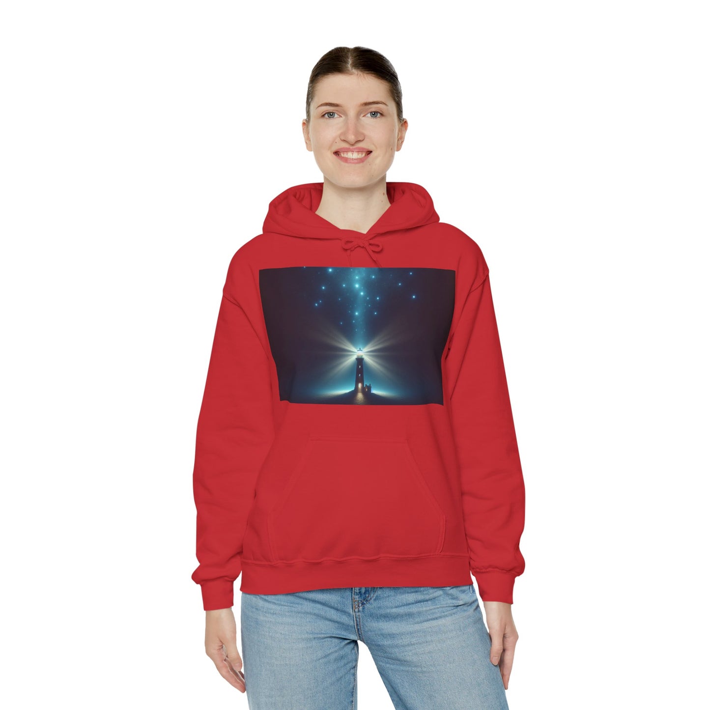 Unisex Garment Sweatshirt, Galaxy Print Hoodie, Stylish Hooded Sweatshirt, Gift for Space Lovers, Perfect for Cozy Evenings