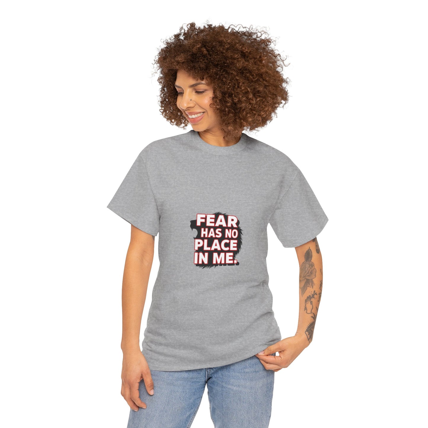 Fear Has No Place in Me Unisex Tee, Motivational T-Shirt for Confidence, Inspirational Gift, Casual Wear, Self-Love Apparel, [...]