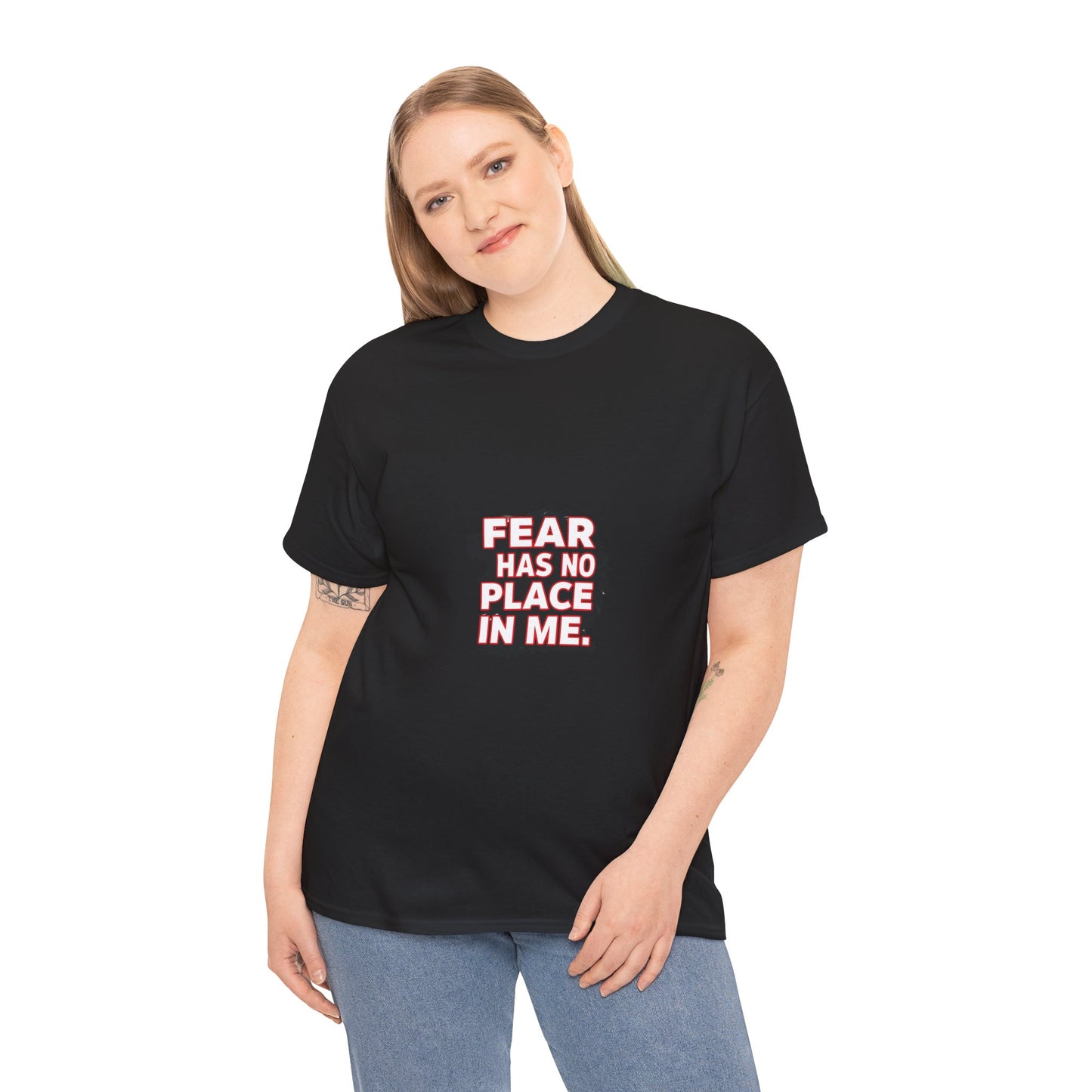 Fear Has No Place in Me Unisex Tee, Motivational T-Shirt for Confidence, Inspirational Gift, Casual Wear, Self-Love Apparel, [...]