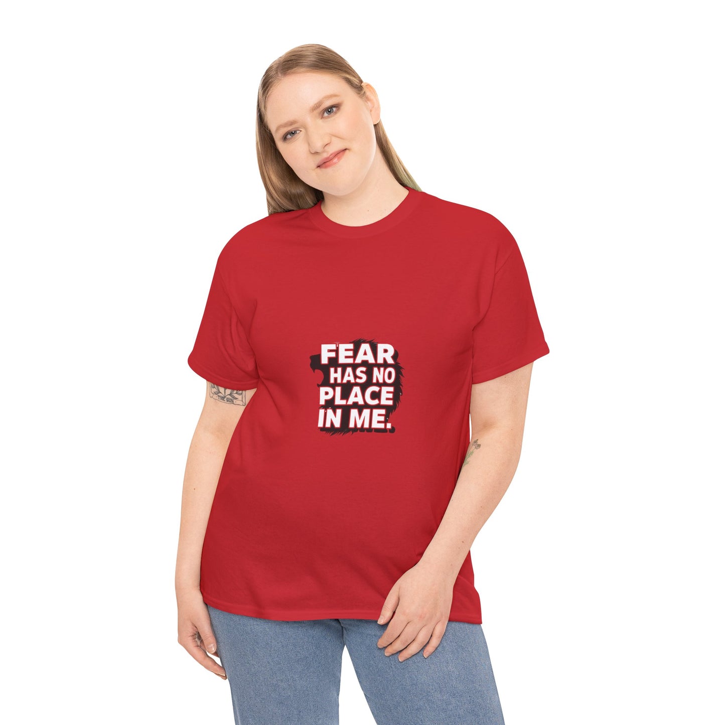 Fear Has No Place in Me Unisex Tee, Motivational T-Shirt for Confidence, Inspirational Gift, Casual Wear, Self-Love Apparel, [...]