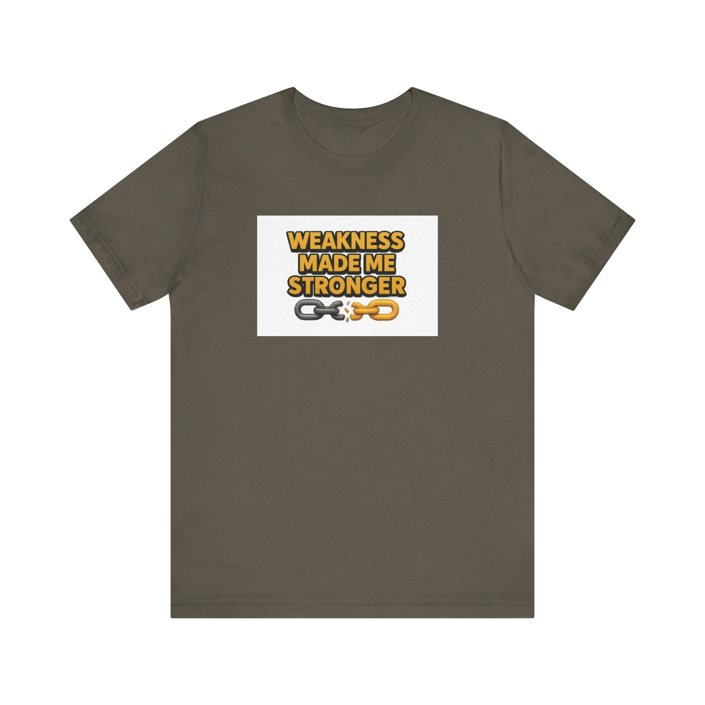 Empowering Strength Tee - Unisex Jersey Short Sleeve Tee, Motivational Shirt, Workout Apparel, Inspirational Gift, Casual Wear