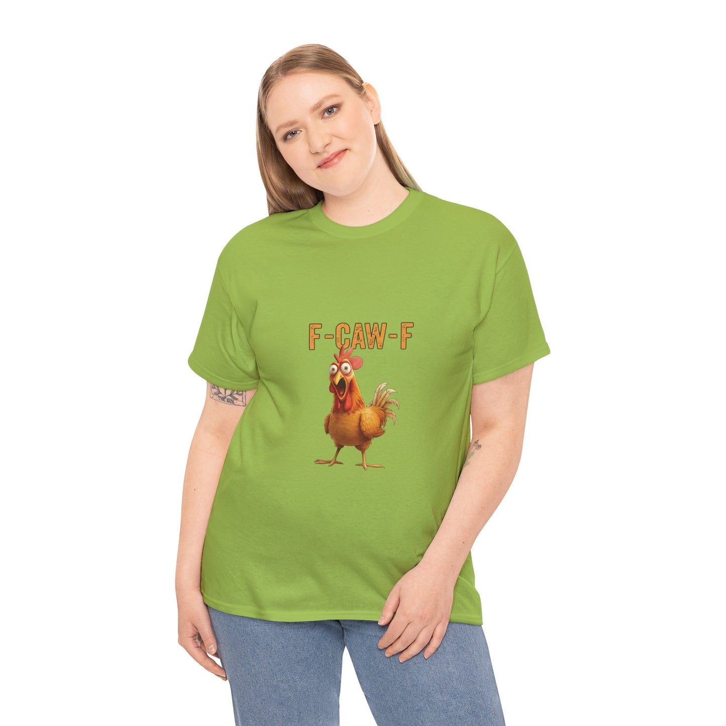Funny Chicken Graphic T-Shirt, Casual Tee, Gift for Animal Lovers, Quirky Humor Shirt, Farm Theme Apparel