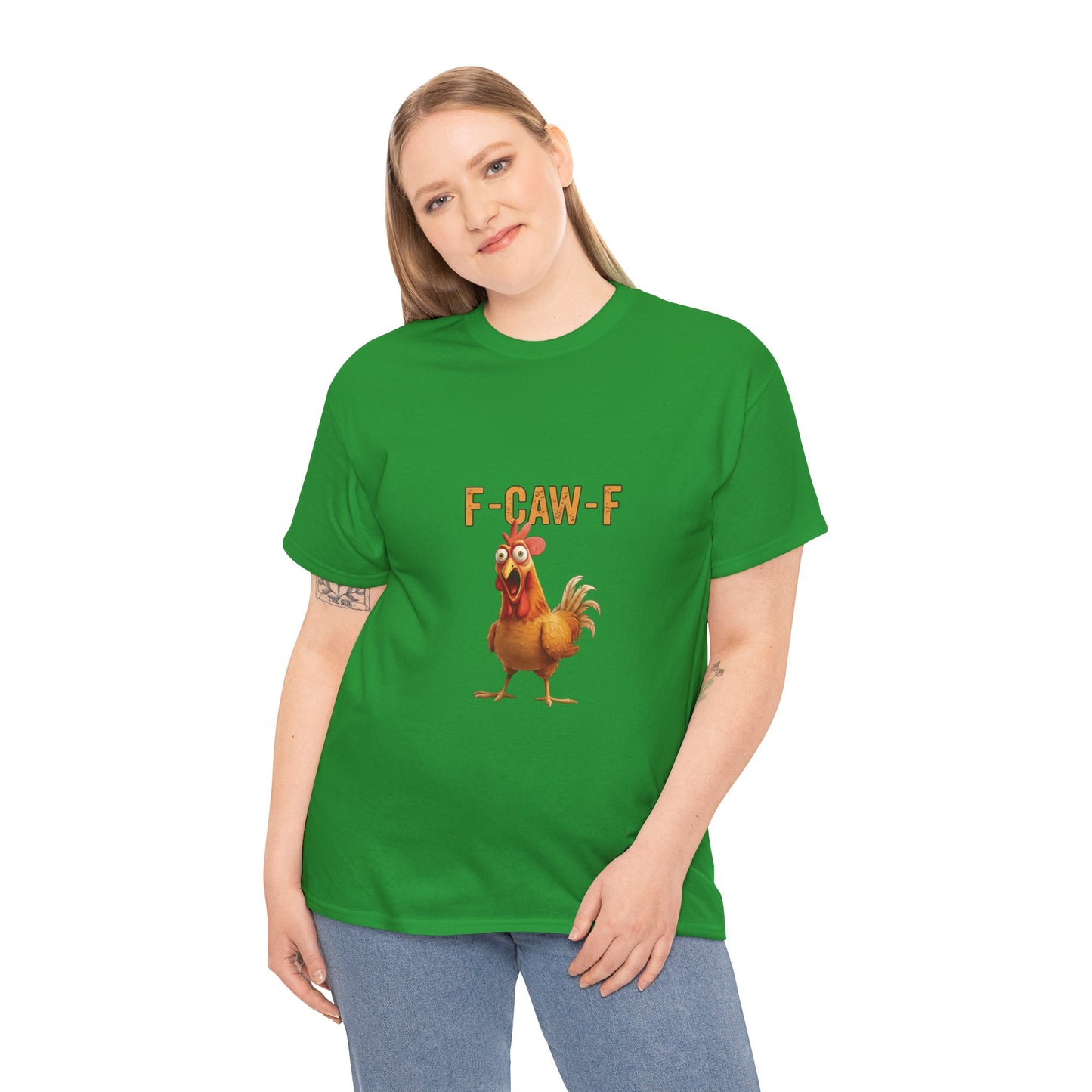 Funny Chicken Graphic T-Shirt, Casual Tee, Gift for Animal Lovers, Quirky Humor Shirt, Farm Theme Apparel