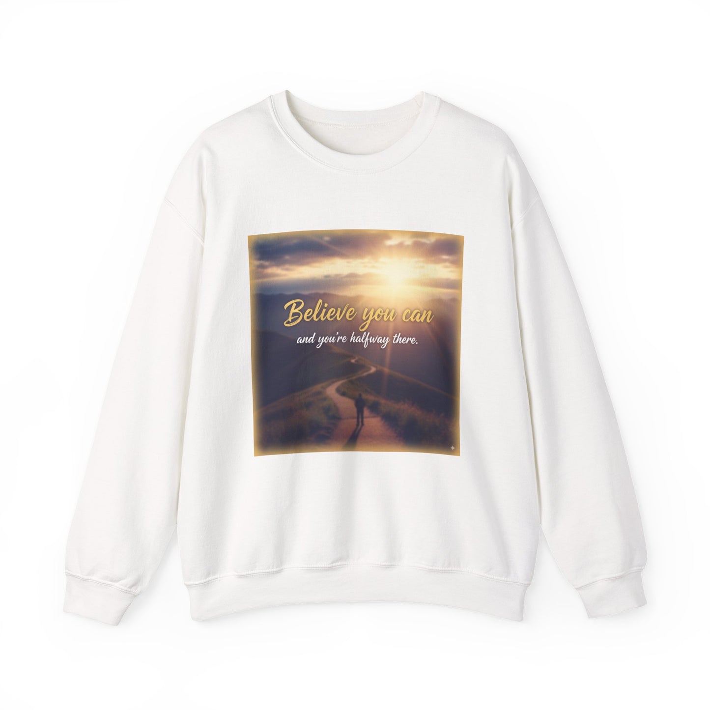 Inspiring Quote Crewneck Sweatshirt