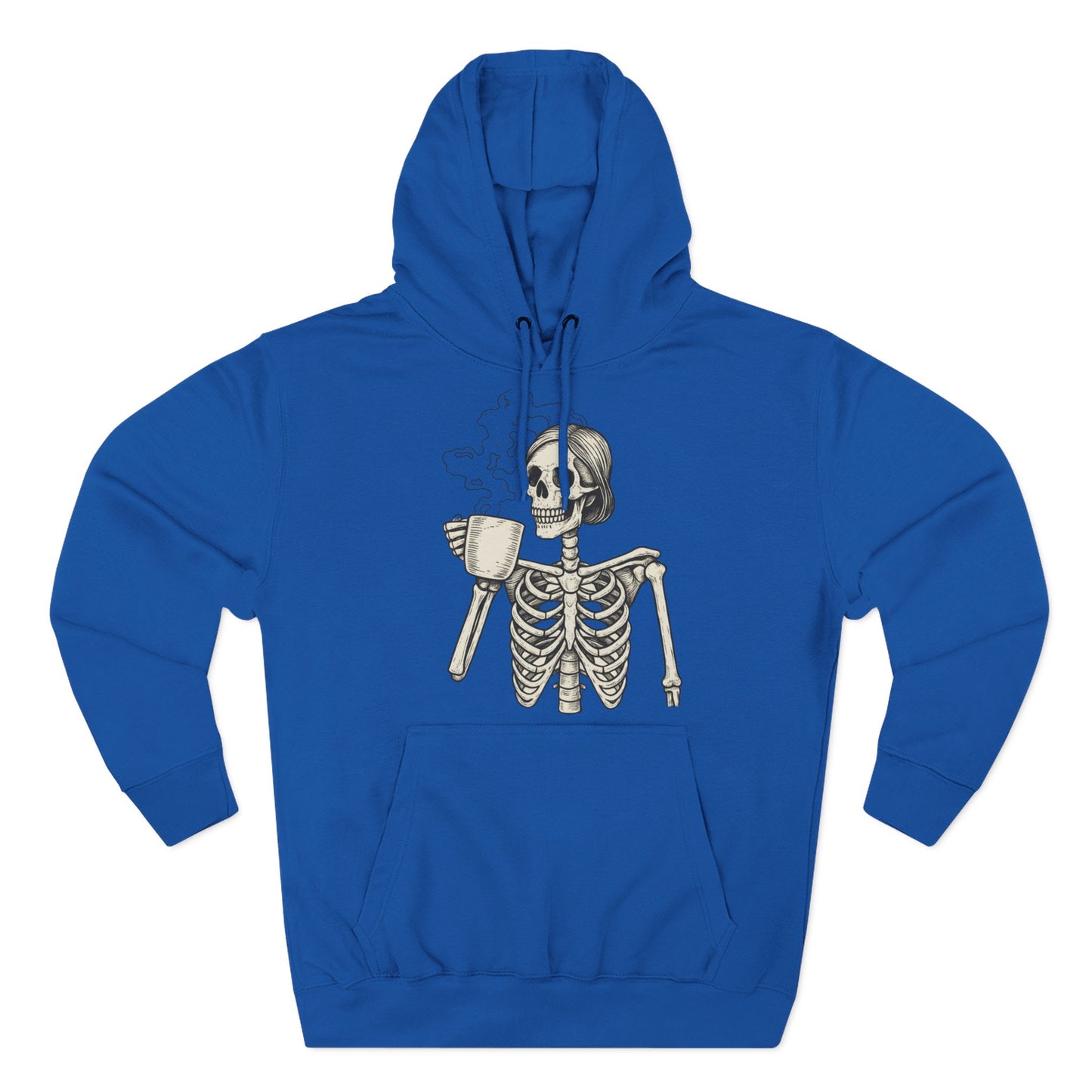 Spooky Skeleton Fleece Hoodie